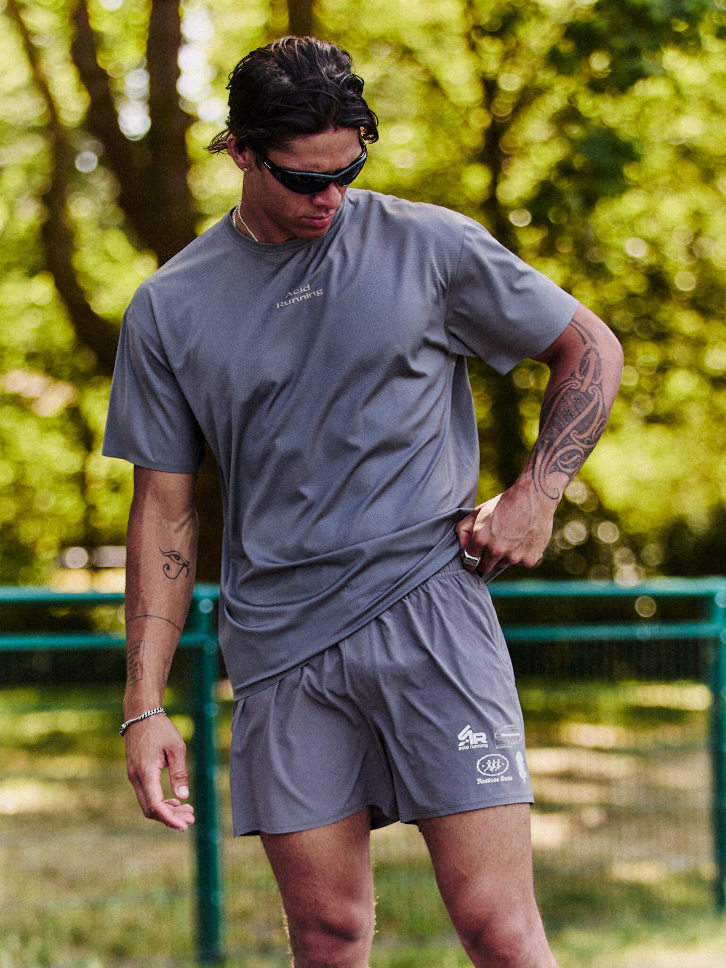 Men's Race Unit Shorts - Shadow Taupe