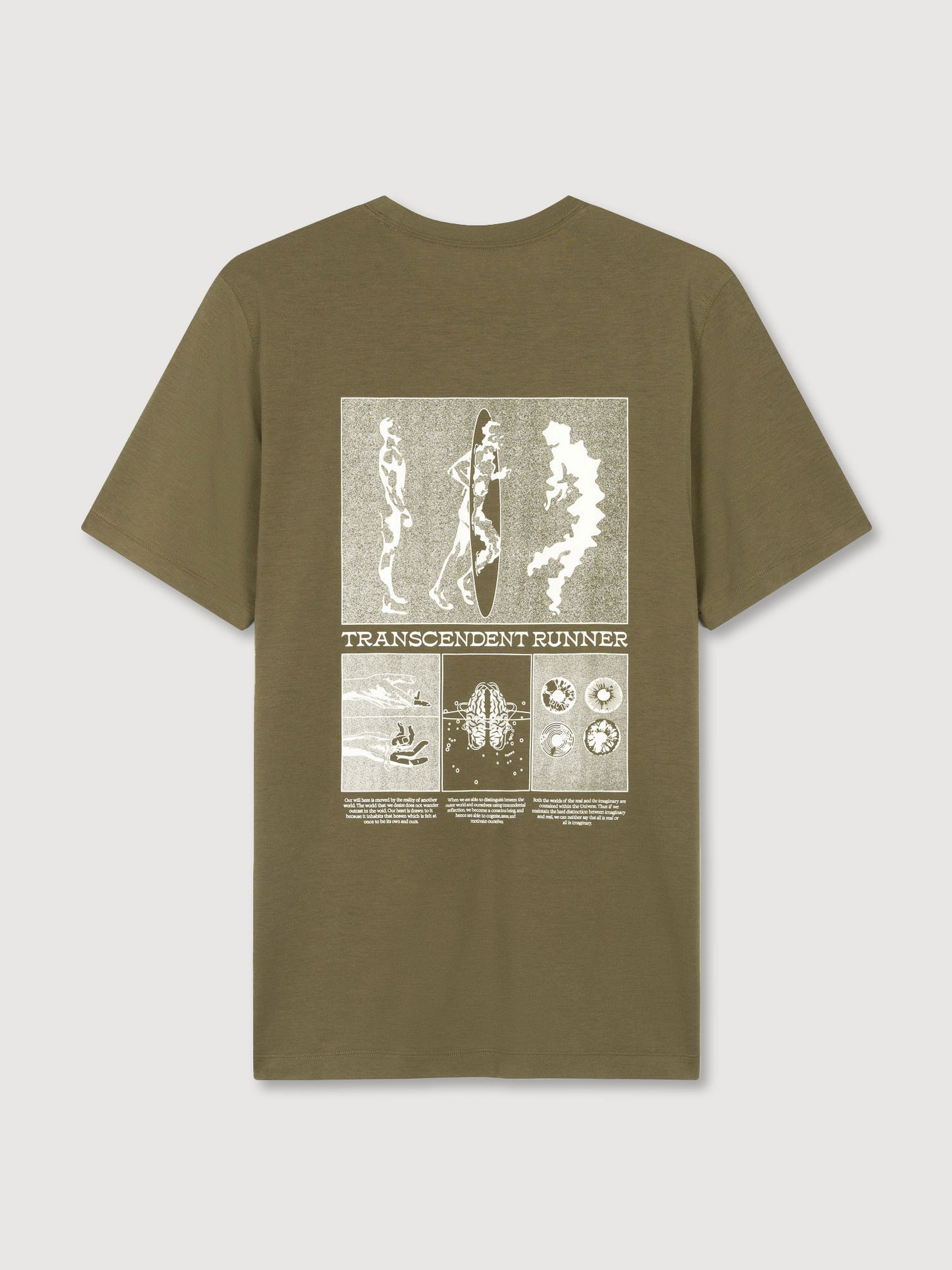 Transcendent Runner T-Shirt - Dark Olive