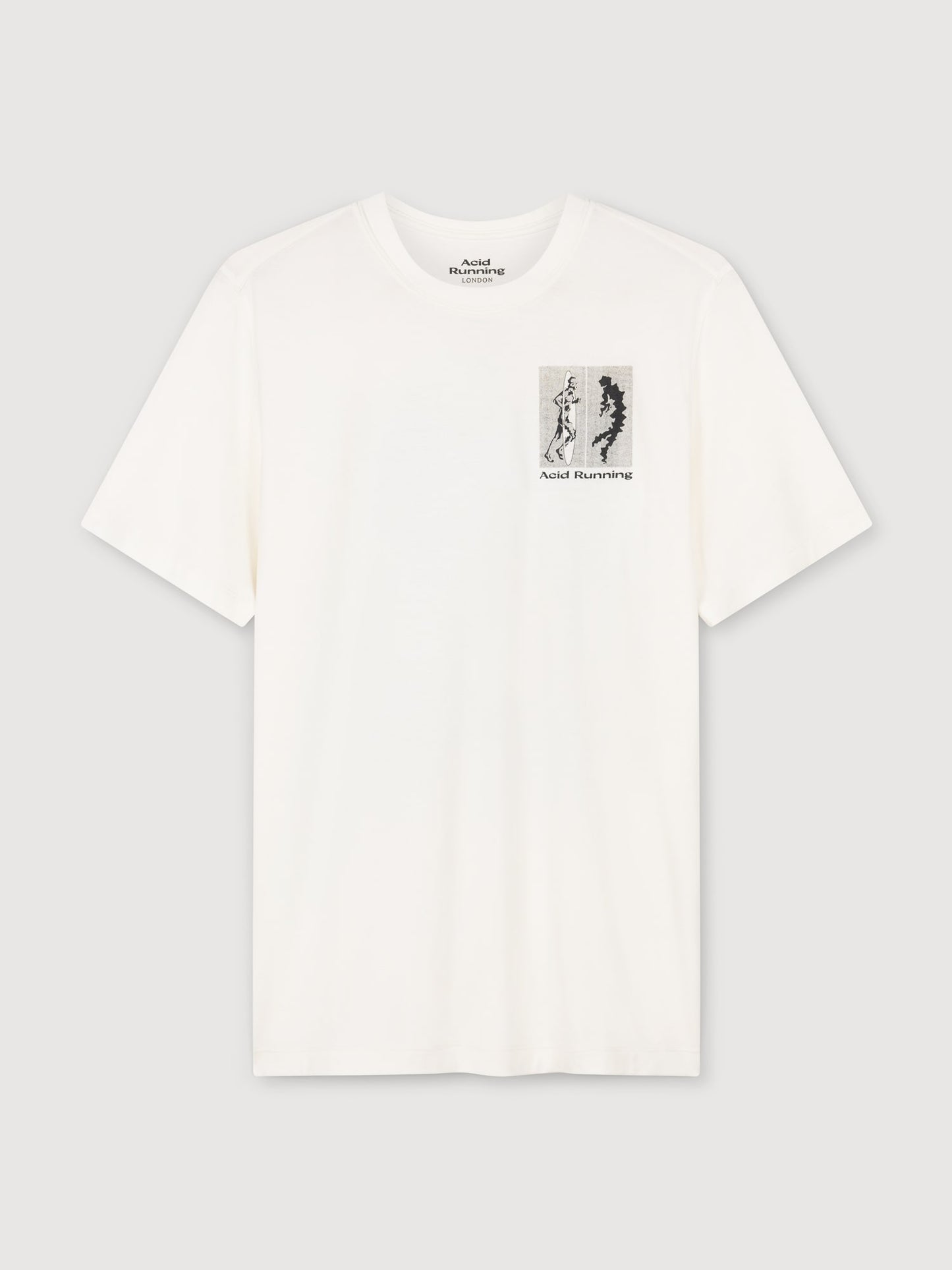 Transcendent Runner T-Shirt - Bone