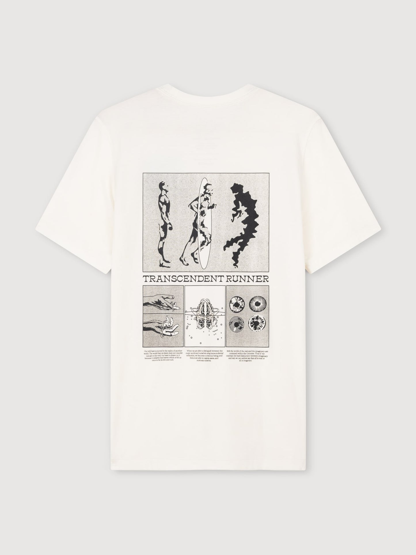 Transcendent Runner T-Shirt - Bone