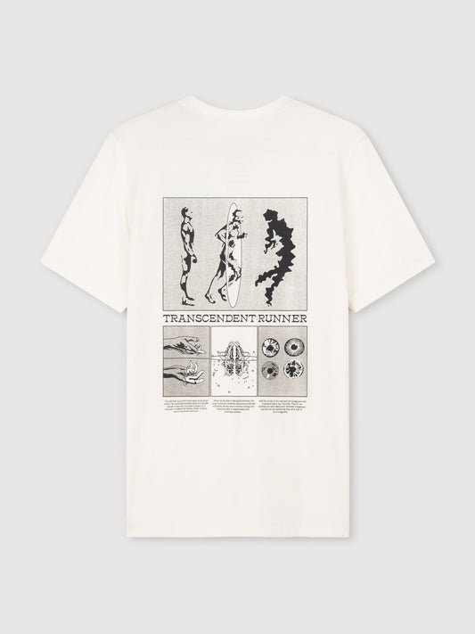 Transcendent Runner T-Shirt - Bone