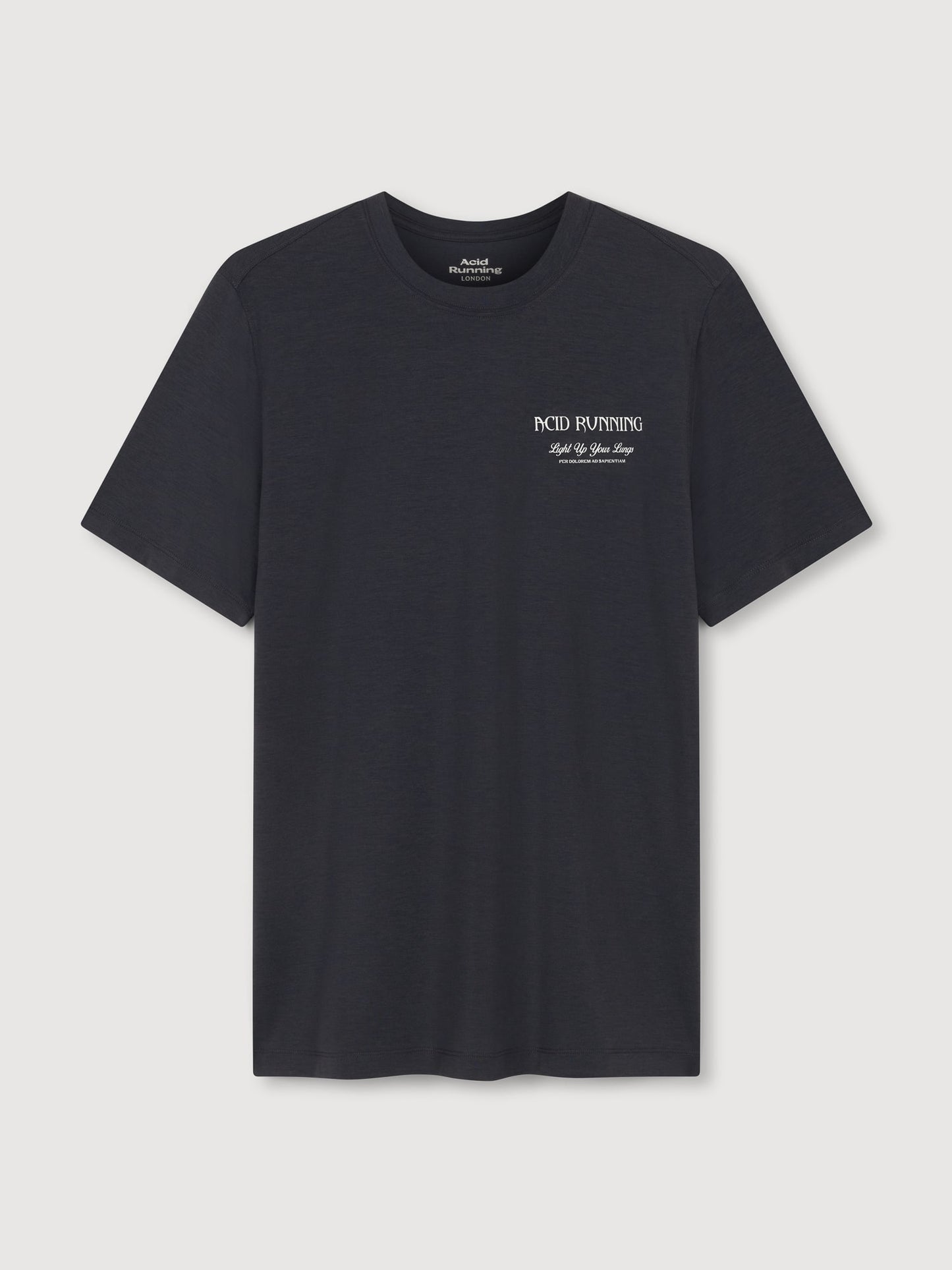 Light Up Your Lungs T-Shirt - Graphite