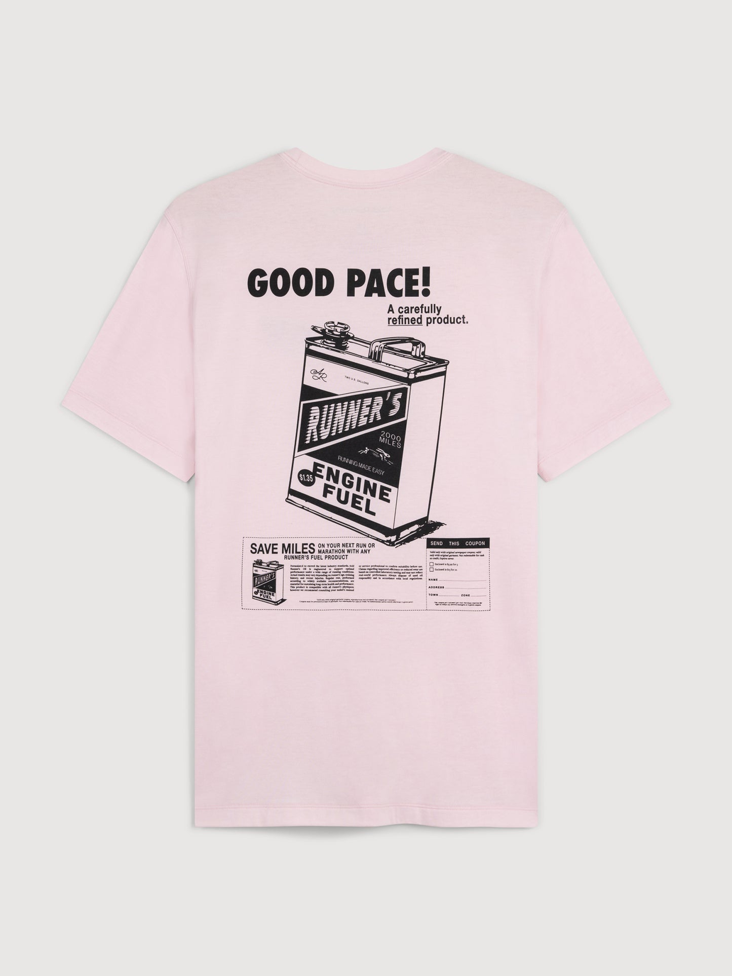 Men's Good Pace T-Shirt  - Iced Pink