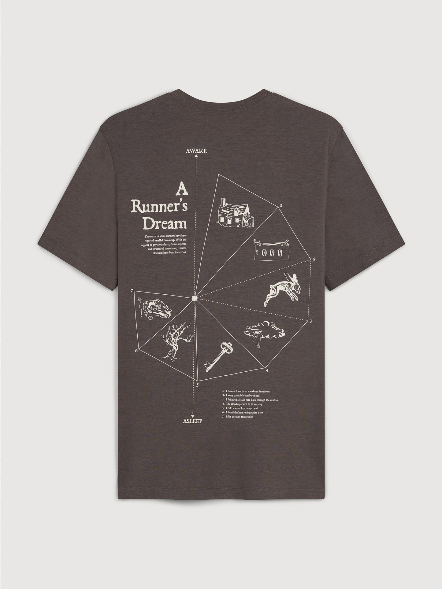 Men's A Runner's Dream T-Shirt - Shadow Taupe