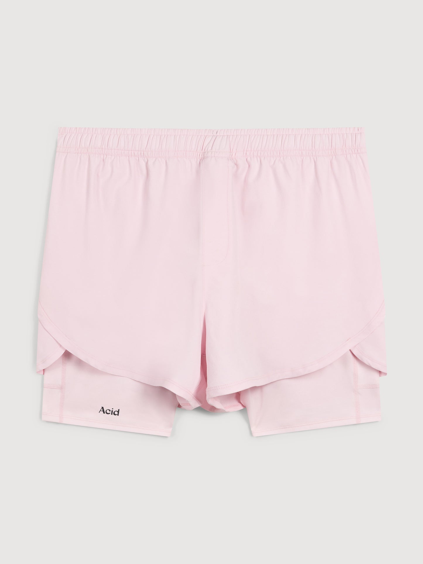 2-in-1 Shorts - Iced Pink