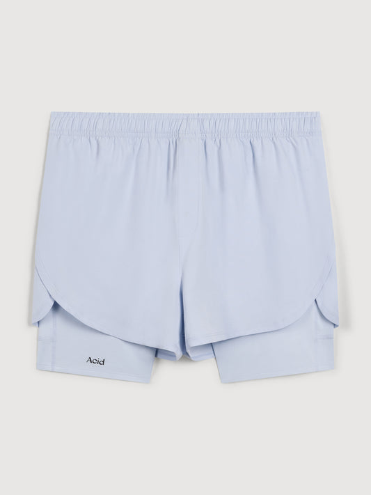 2-in-1 Shorts - Heather