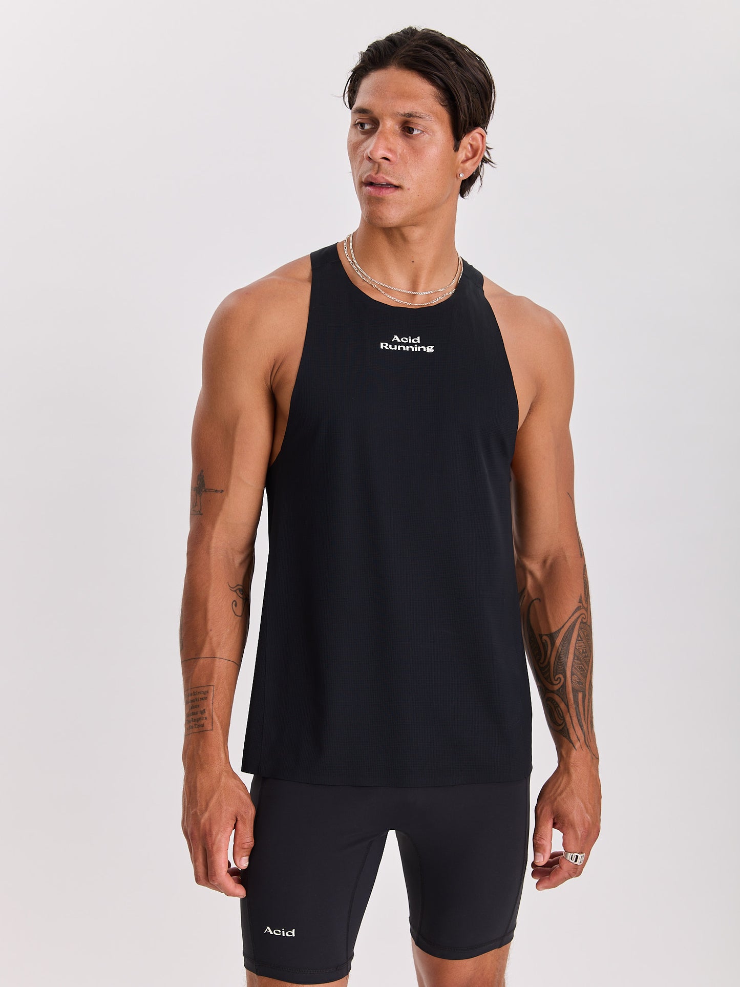 Men's Race Tank - Black