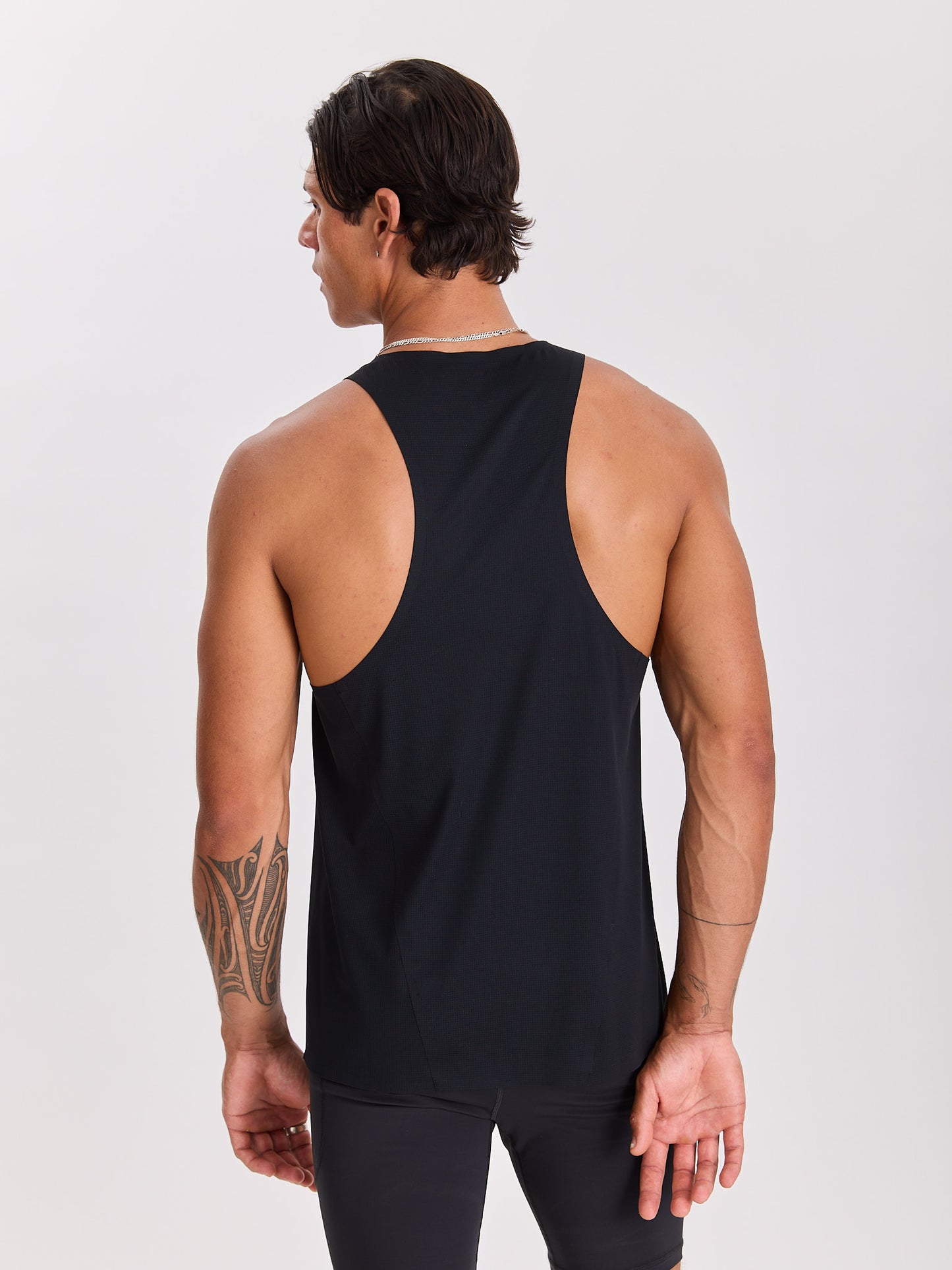Men's Race Tank - Black