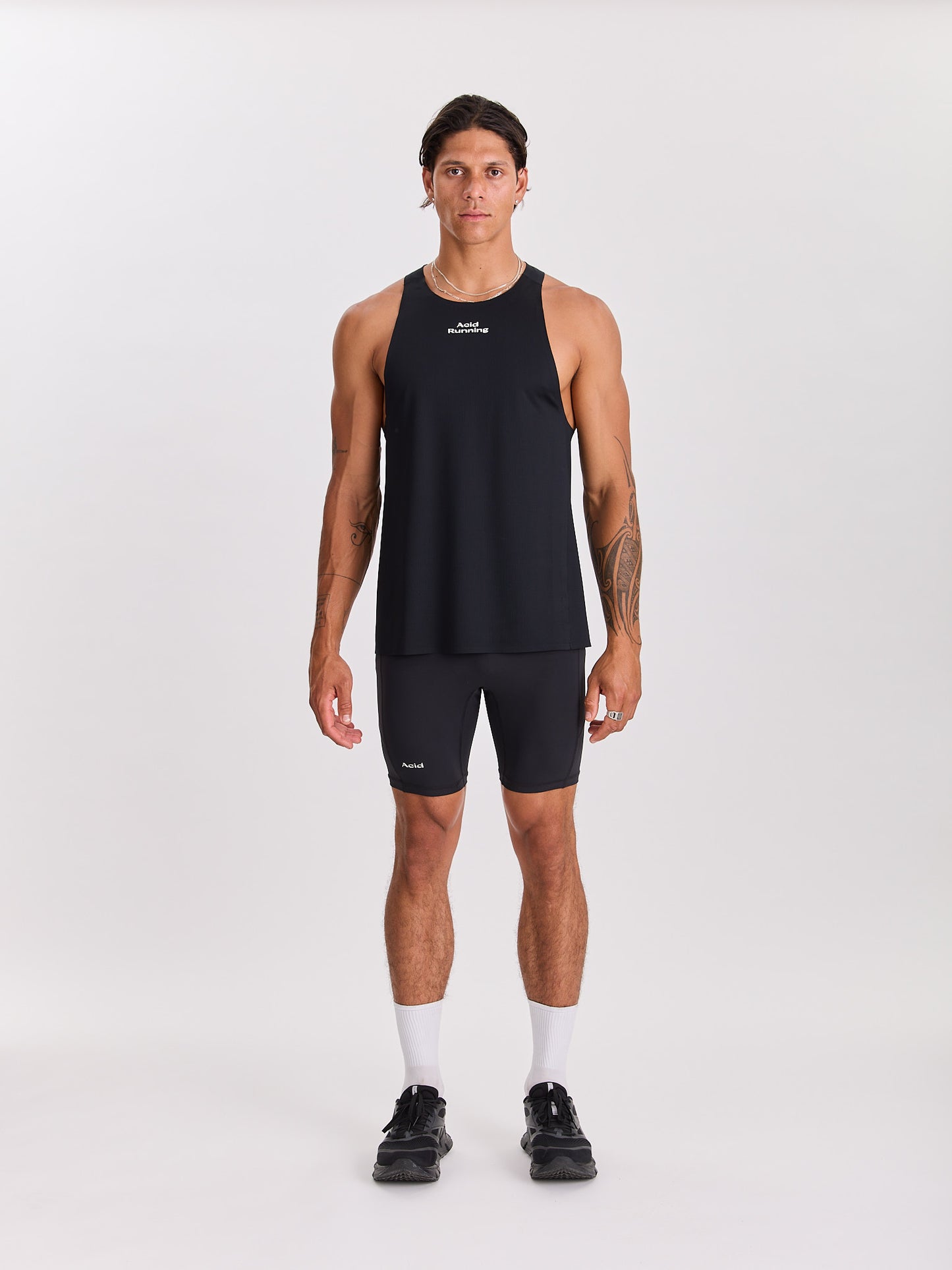 Men's Race Tank - Black
