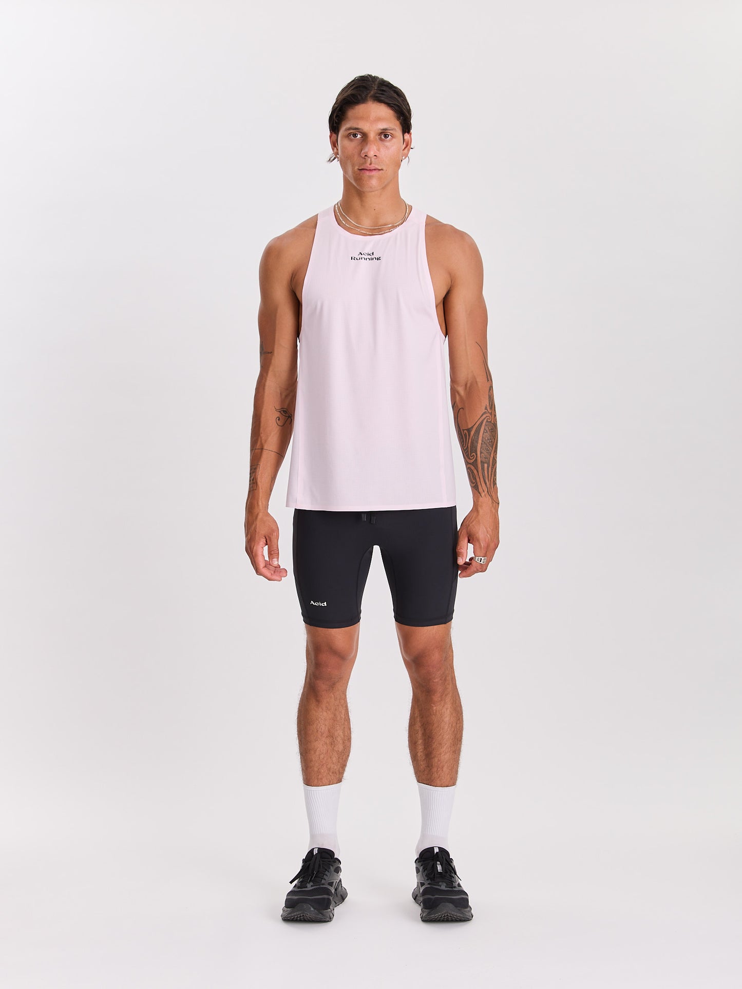 Men's Race Tank - Iced Pink