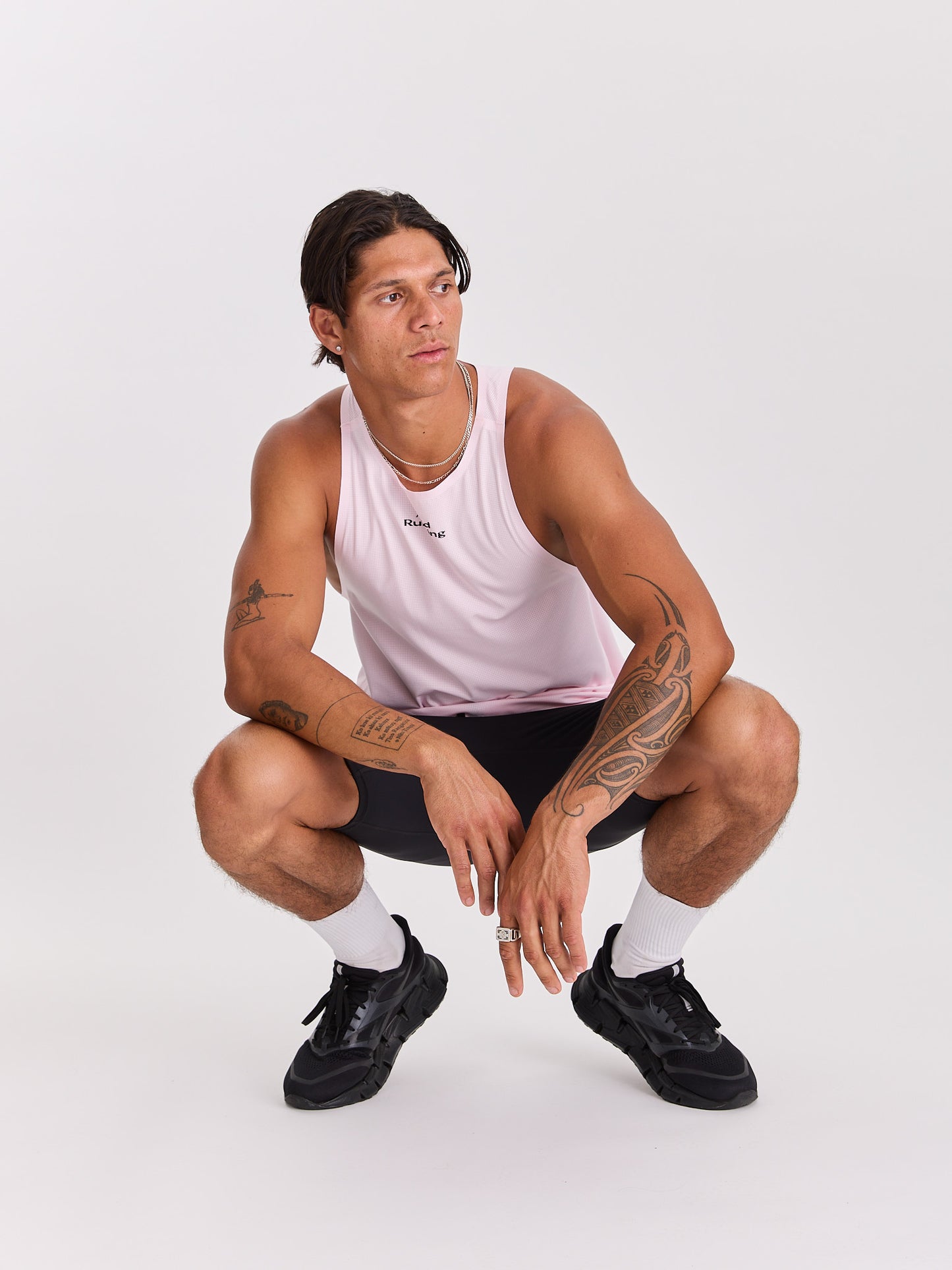 Men's Race Tank - Iced Pink