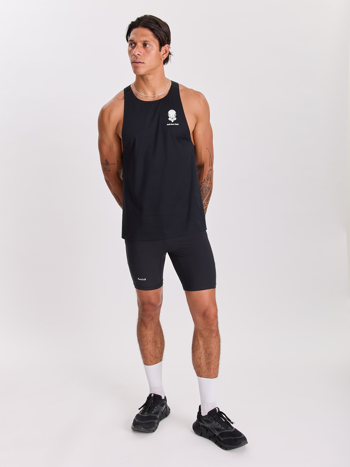 Men's Race Unit Tank - Black