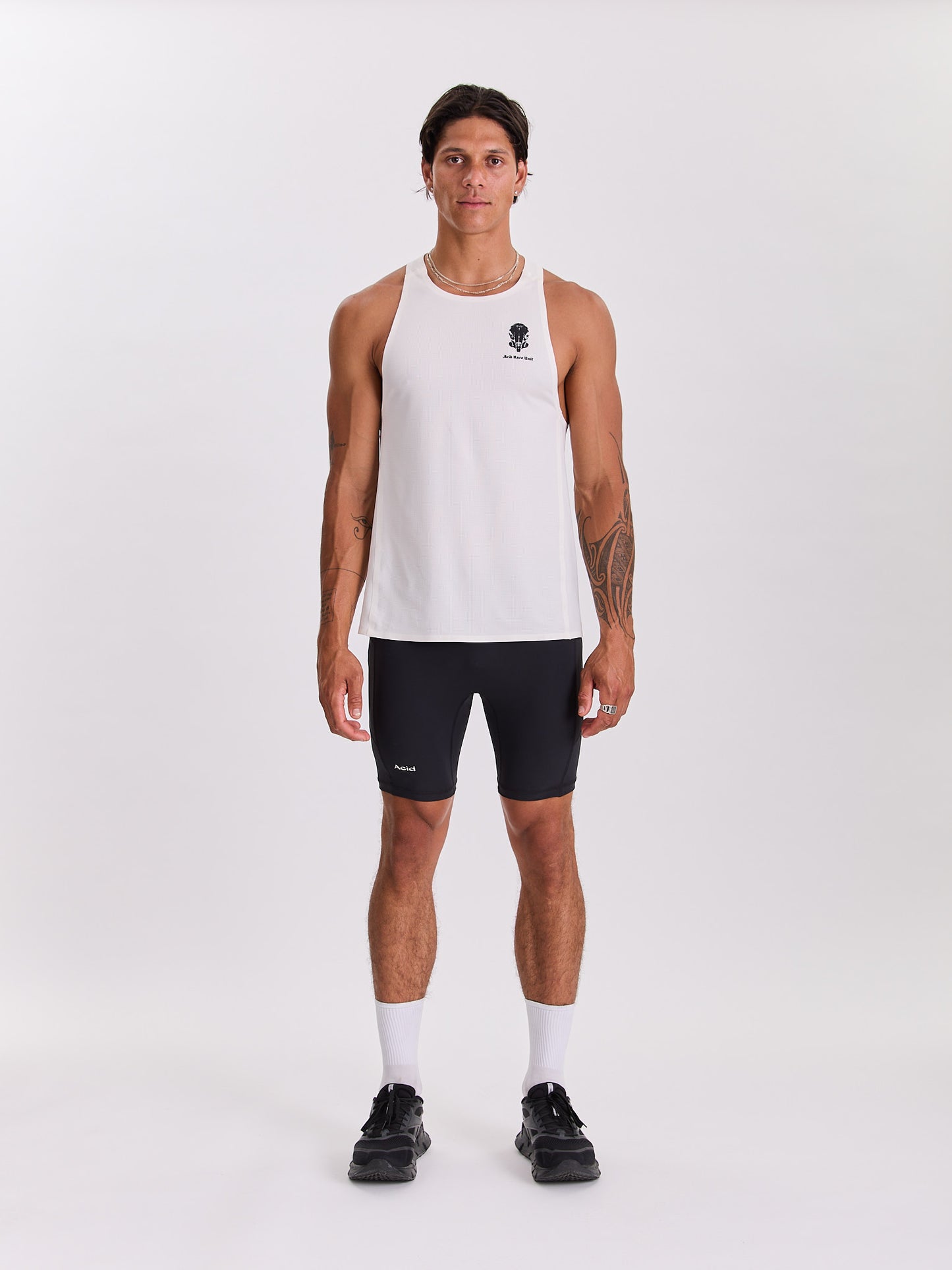 Men's Race Unit Tank - Bone