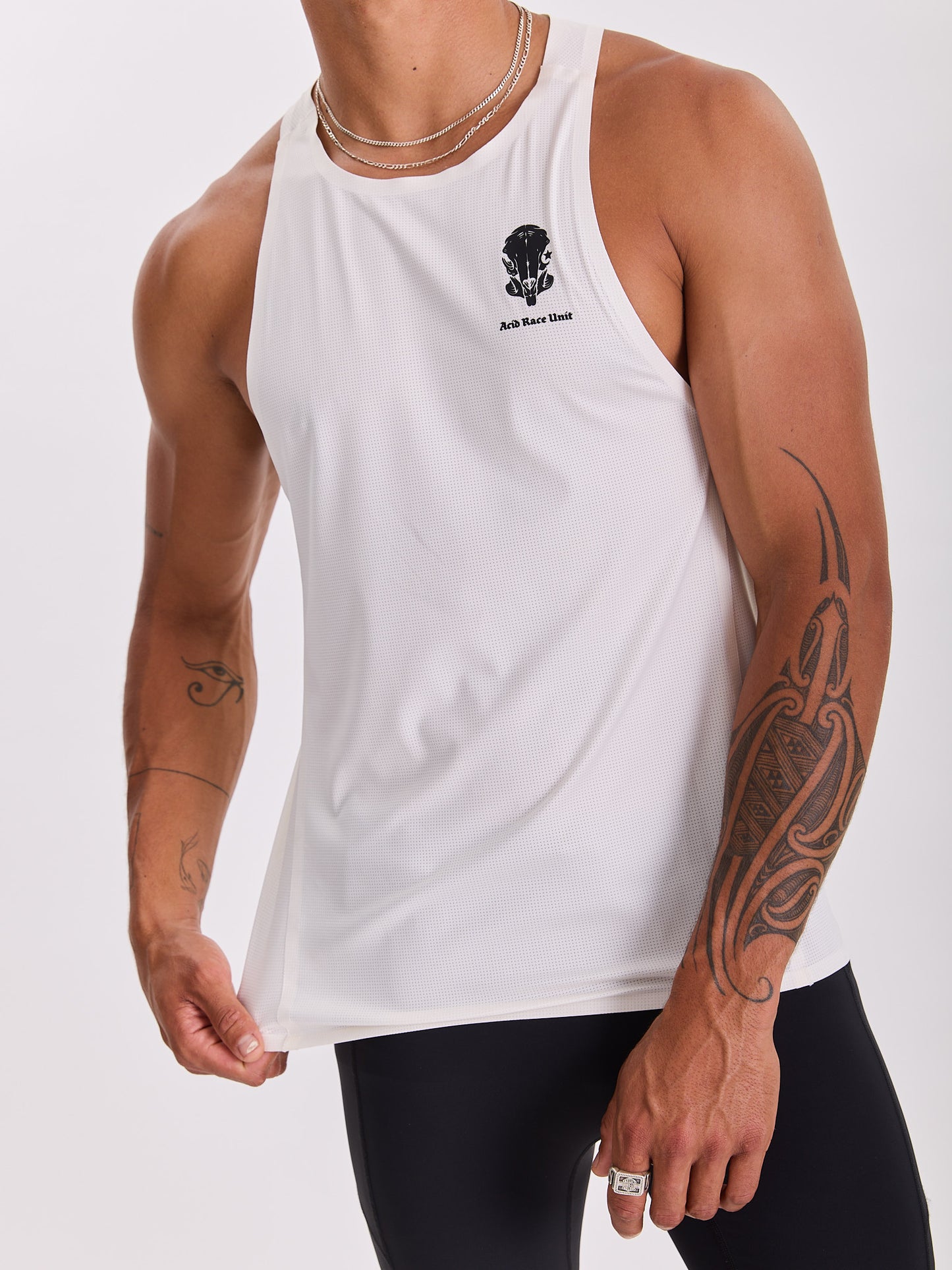 Men's Race Unit Tank - Bone