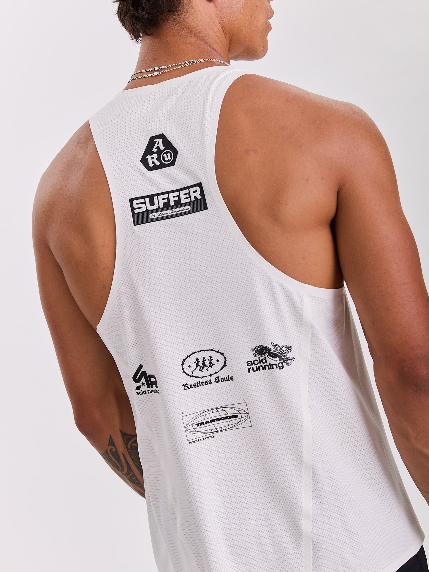 Men's Race Unit Tank - Bone