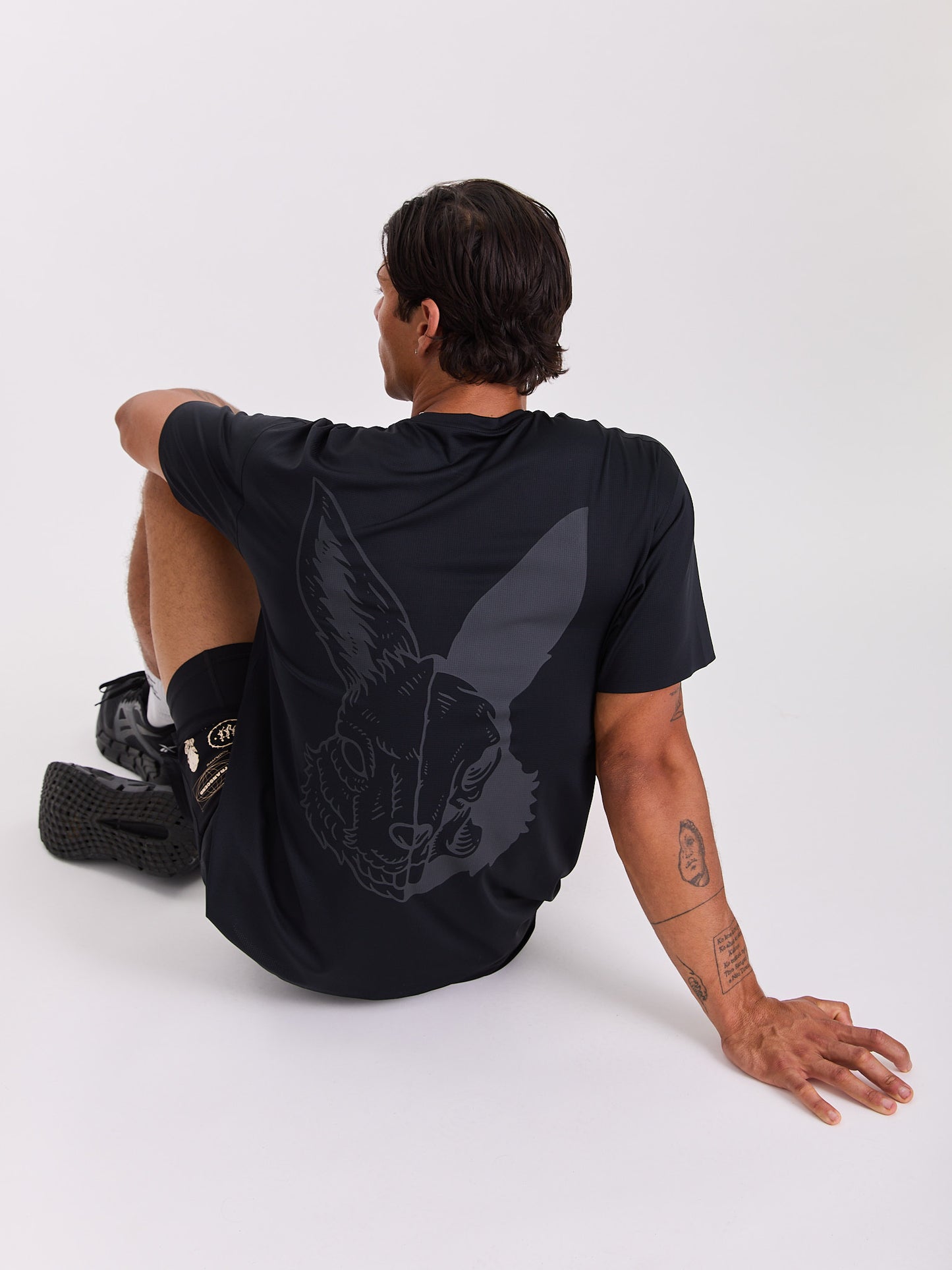 Men's Hare Tech T-Shirt - Black