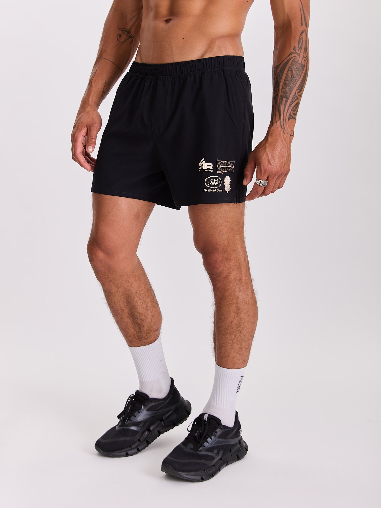 Men's Race Unit Shorts - Black