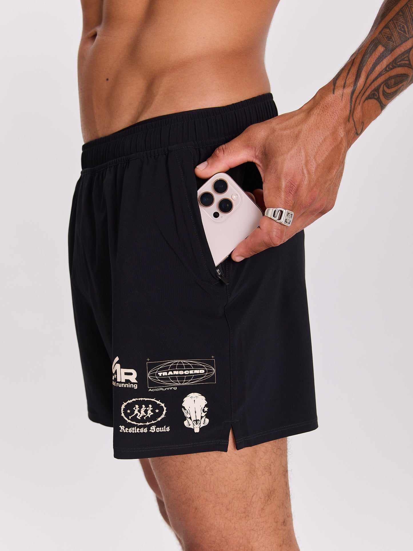 Men's Race Unit Shorts - Black