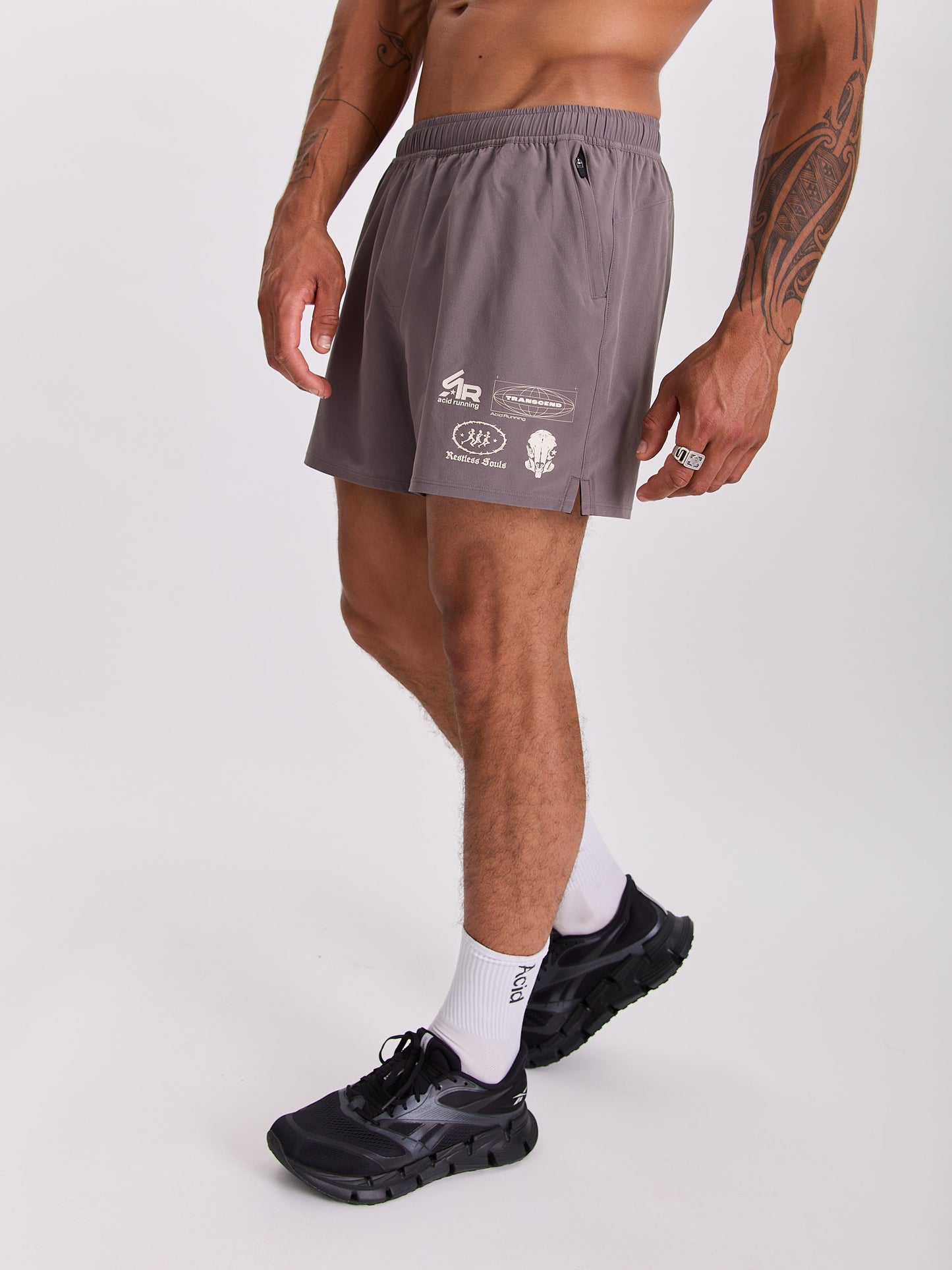 Men's Race Unit Shorts - Shadow Taupe