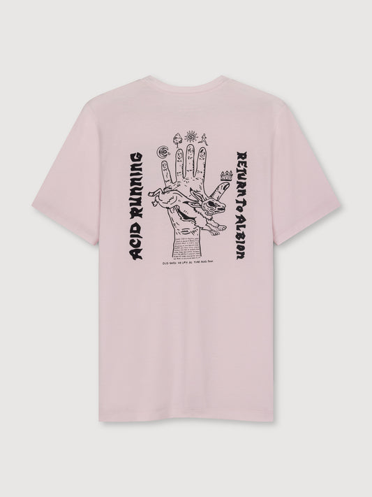 Albion T-Shirt - Iced Pink