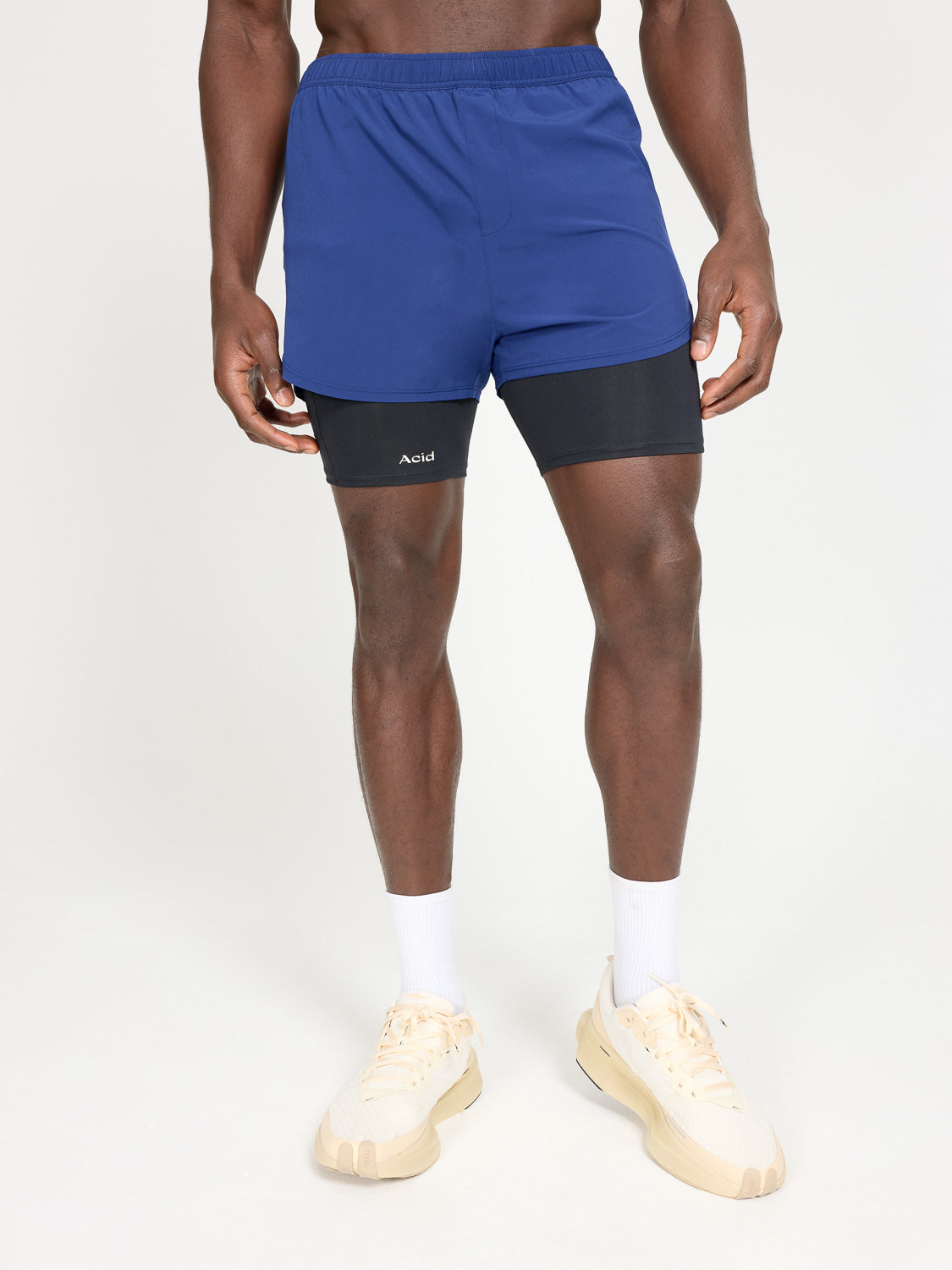 2-in-1 Shorts - Navy