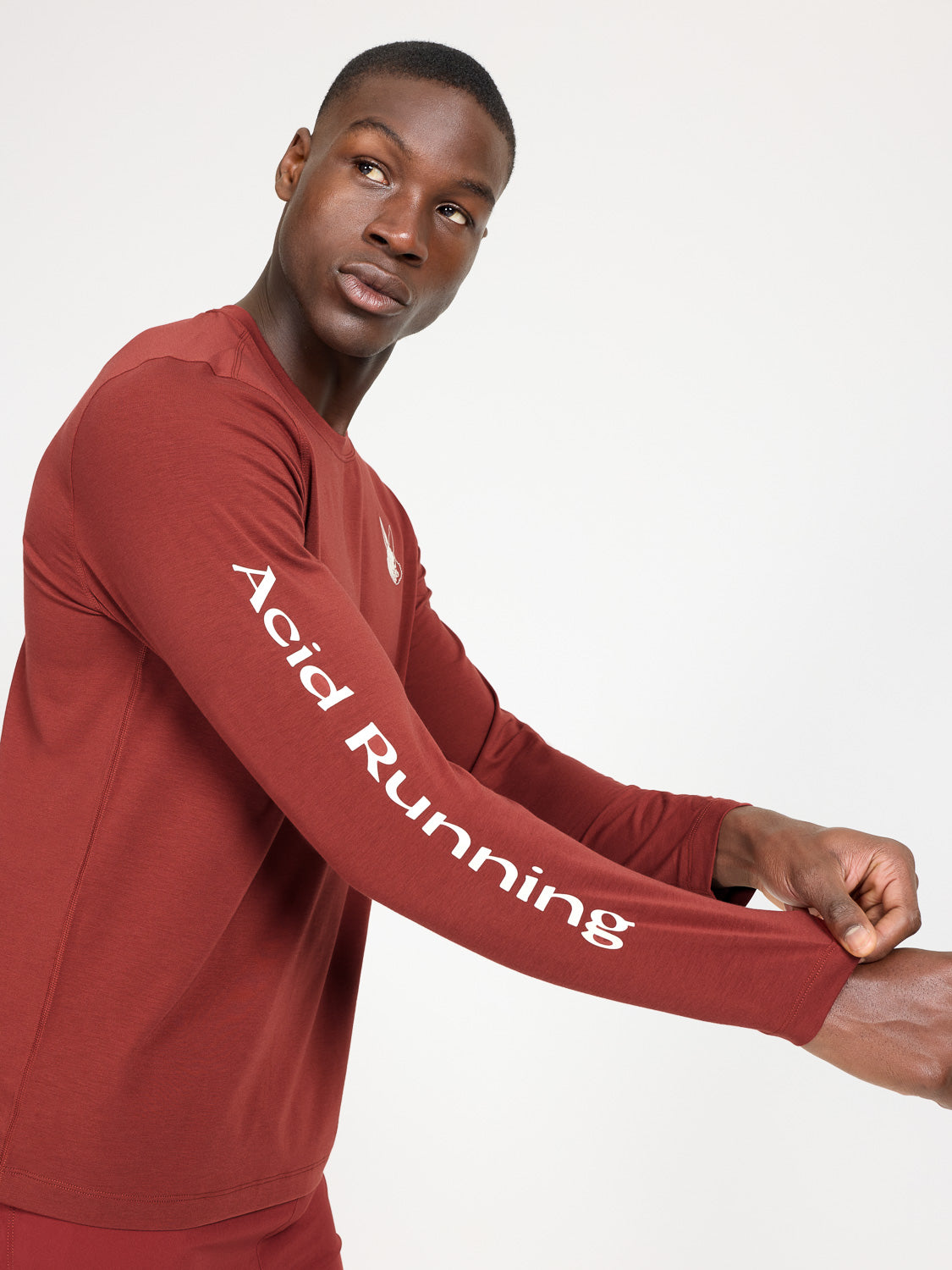 Long Sleeve T-shirt - Fired Brick