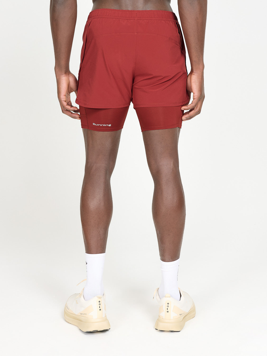 2-in-1 Shorts - Fired Brick
