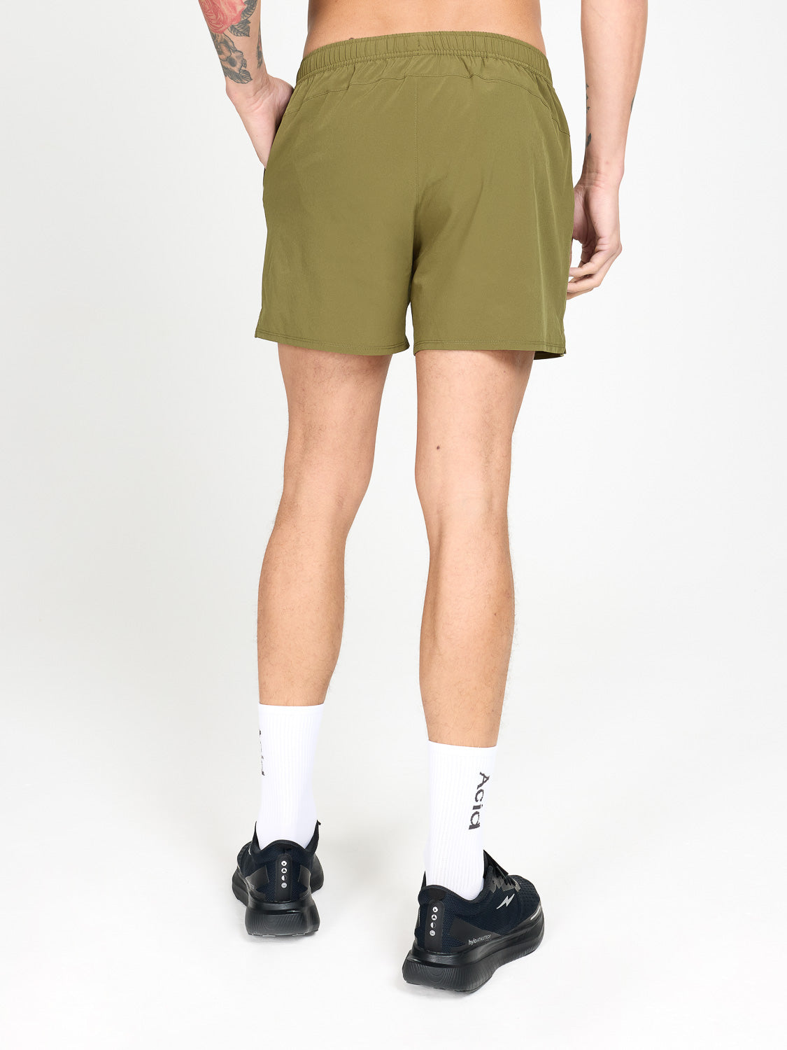 Suffer Hybrid Shorts - Dark Olive