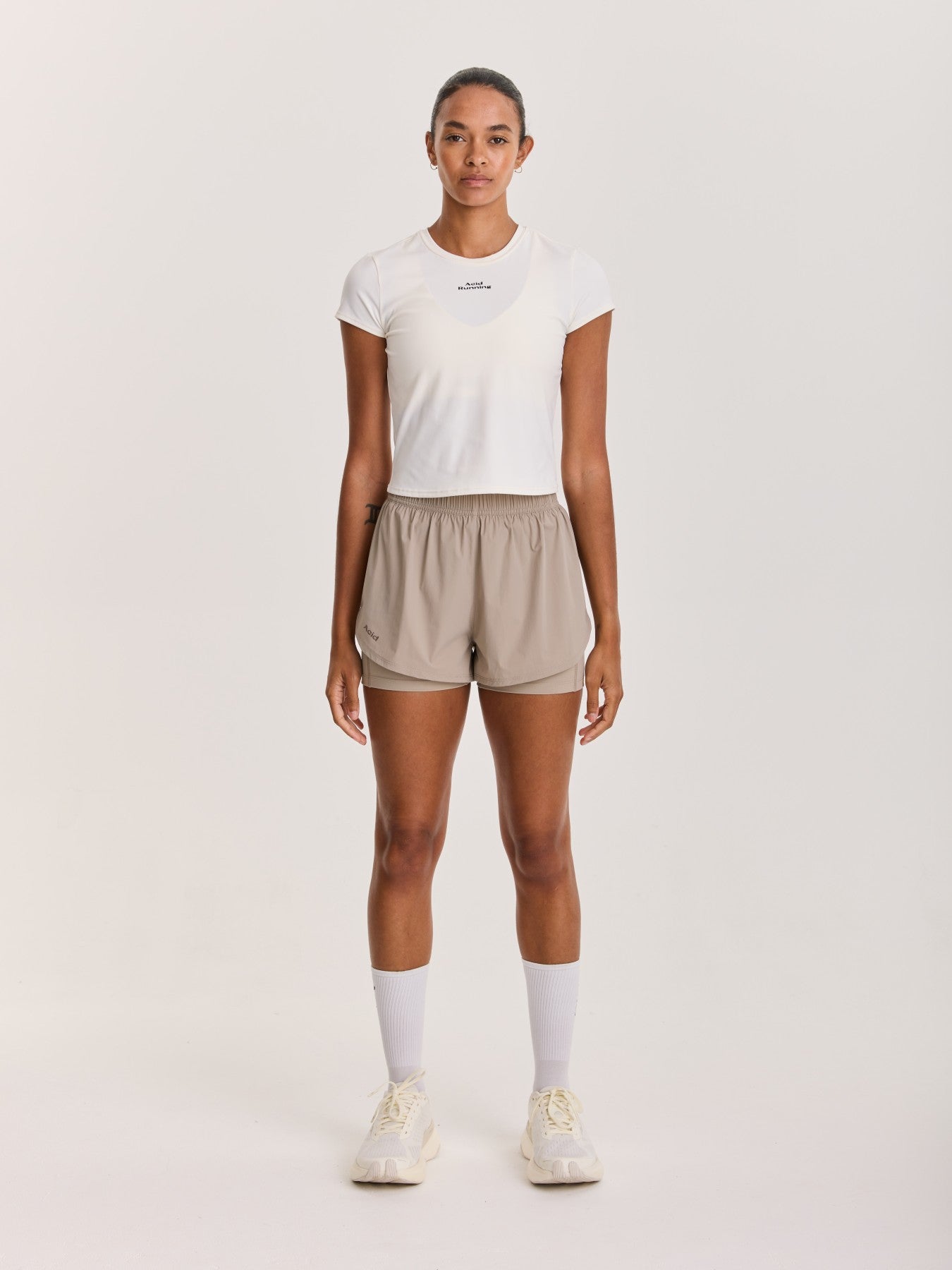 Women's Fitted T-Shirt - Bone