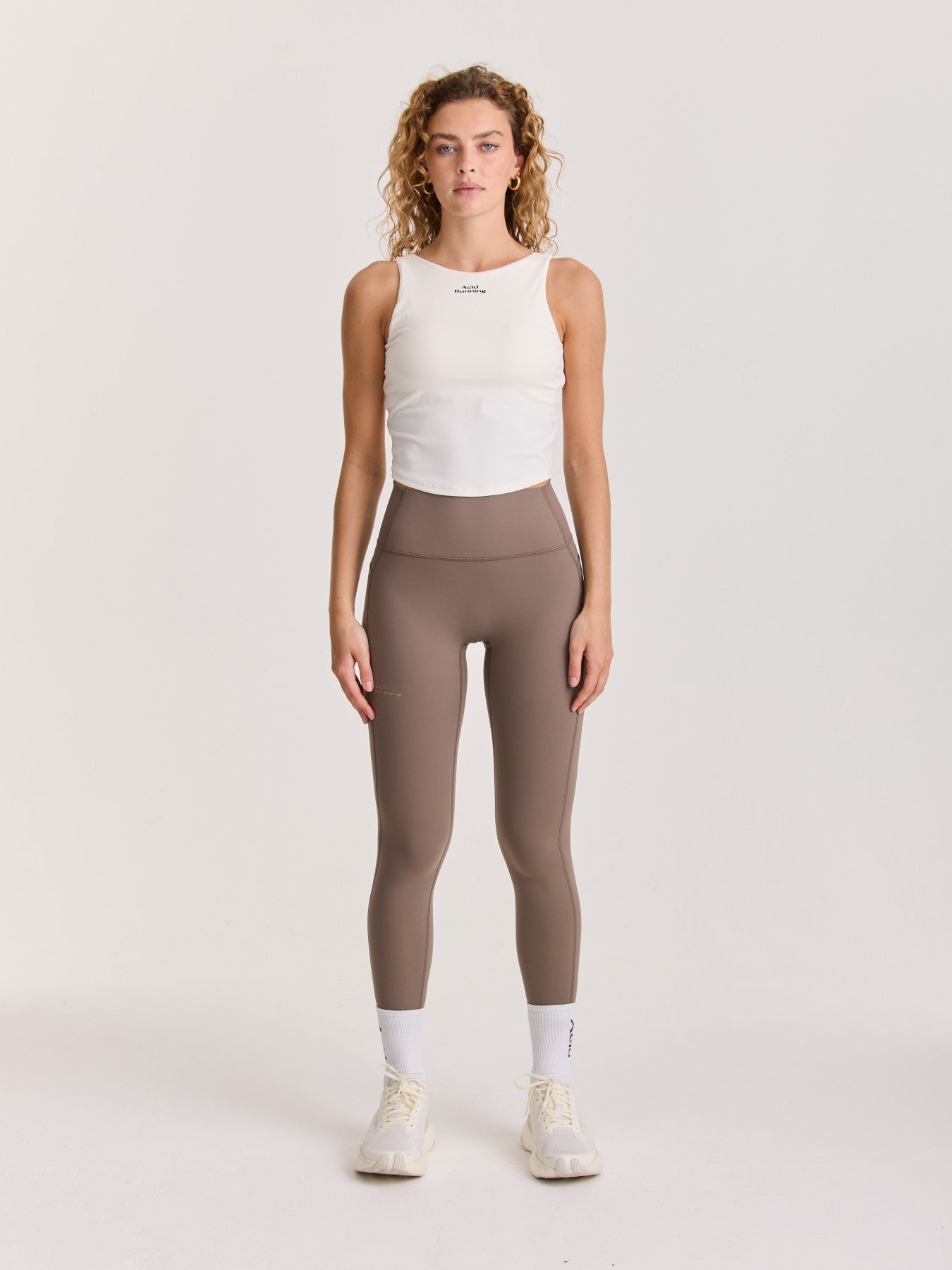 Women's Fitted Tank - Bone