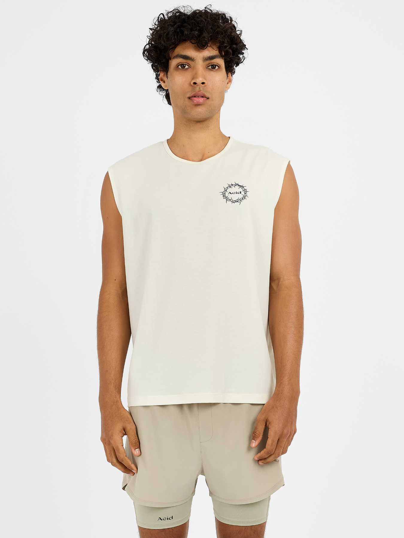 Men's The Good Fight Tank - Bone