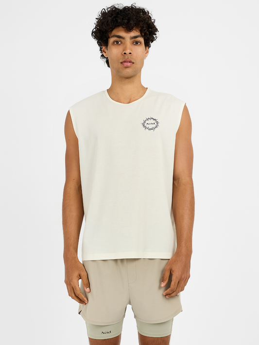 Men's The Good Fight Tank - Bone