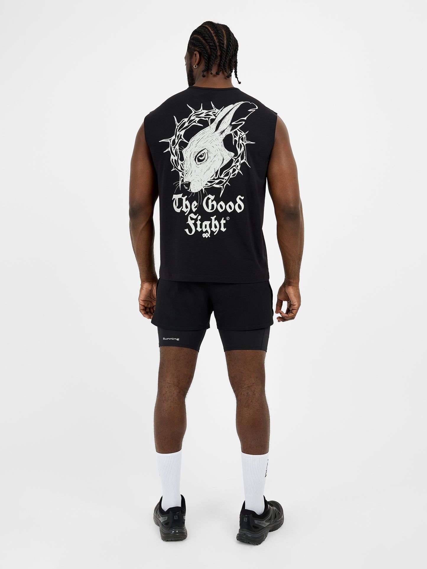 Men's The Good Fight Tank - Black