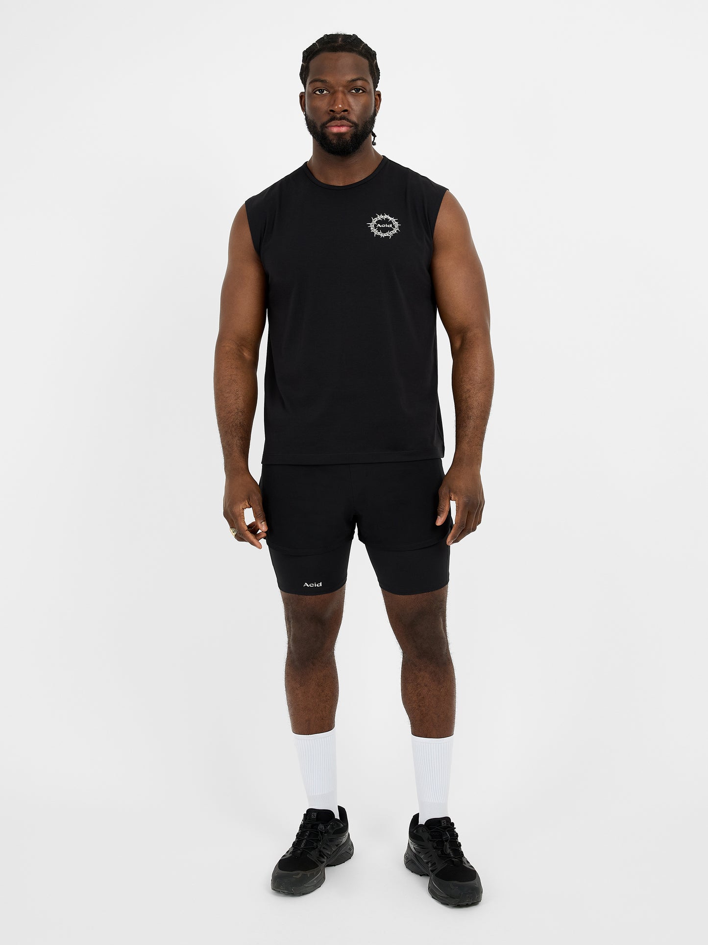 Men's The Good Fight Tank - Black