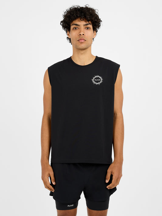 Men's The Good Fight Tank - Black