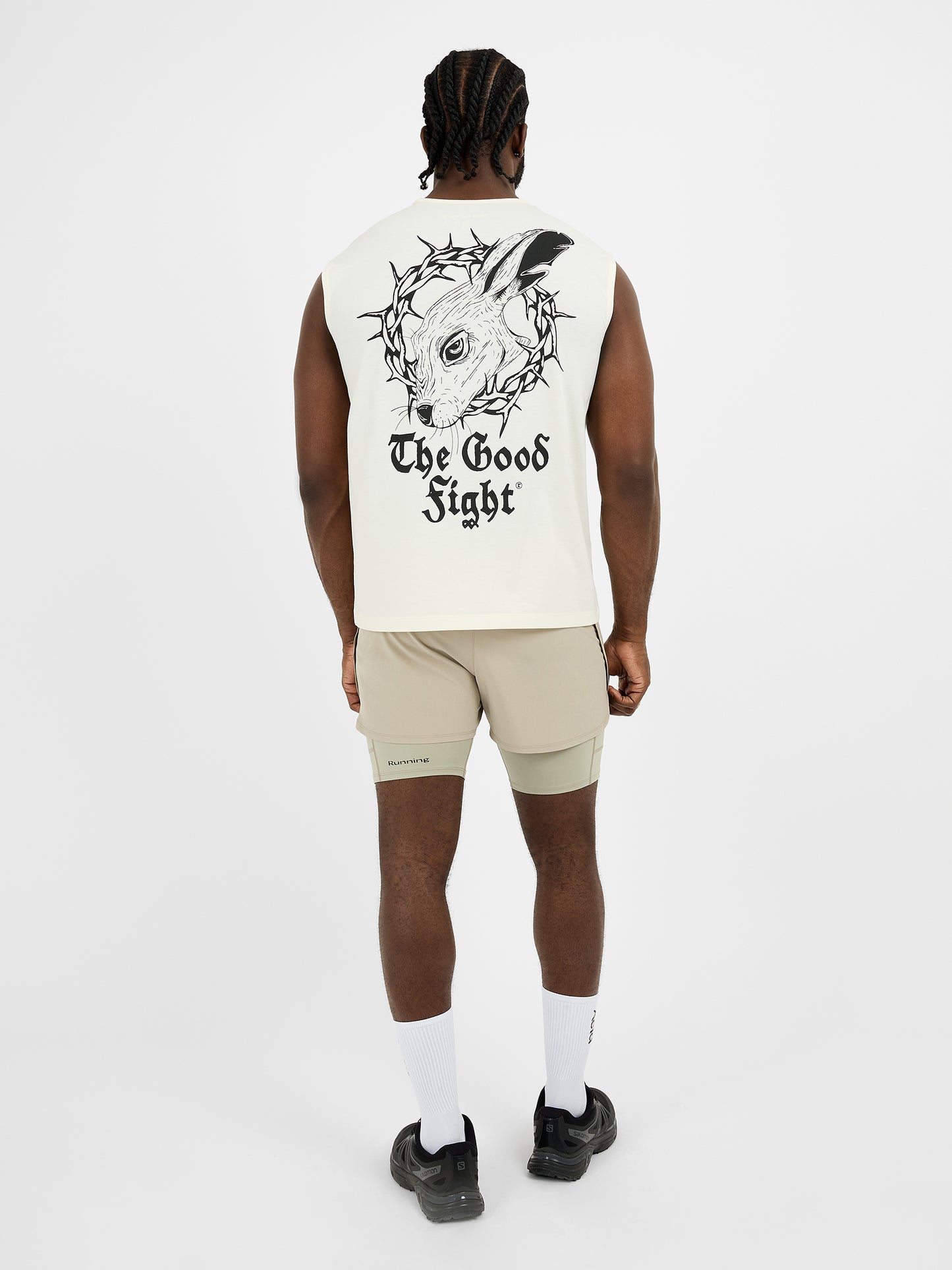 Men's The Good Fight Tank - Bone