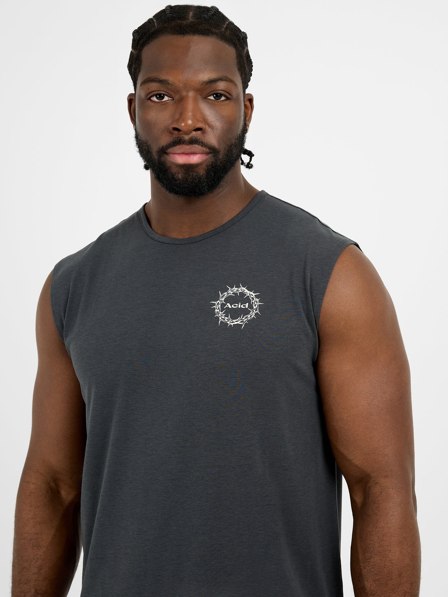 Men's The Good Fight Tank - Graphite