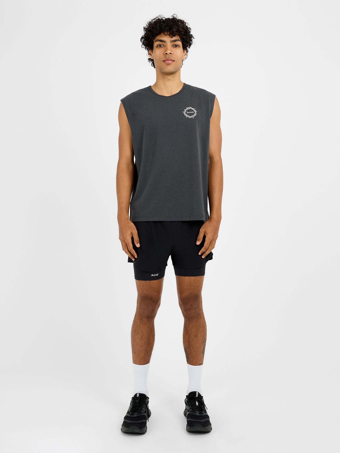 Men's The Good Fight Tank - Graphite