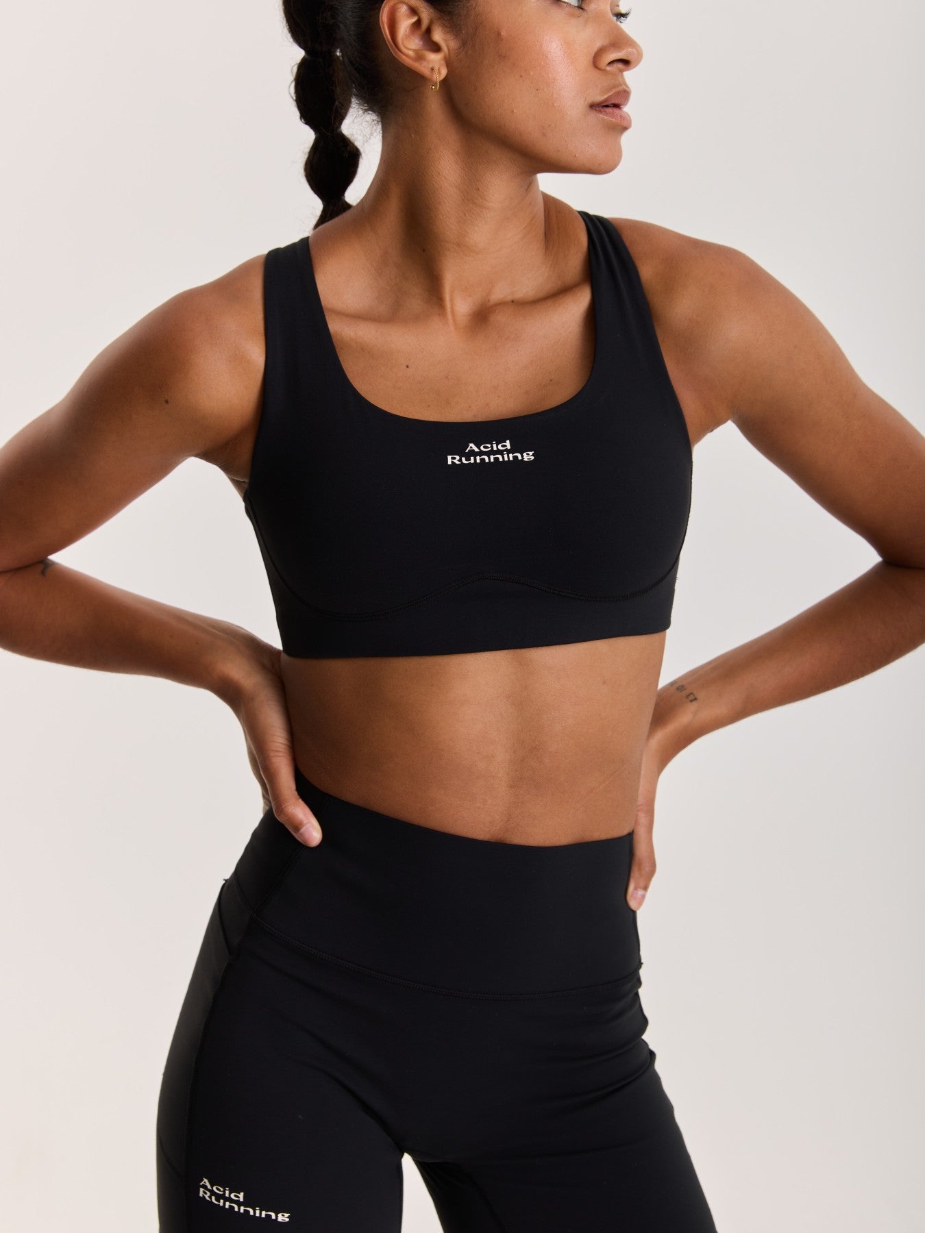 Women's High Impact Running Bra - Black