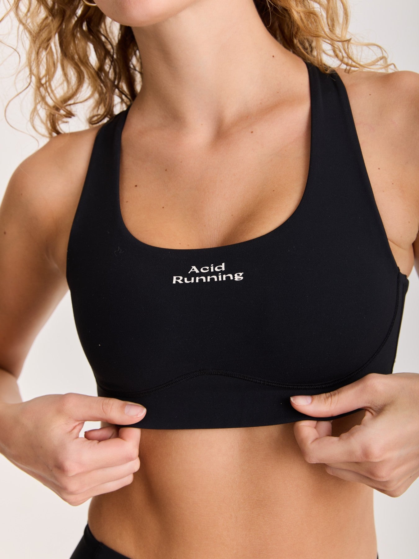 Women's High Impact Running Bra - Black