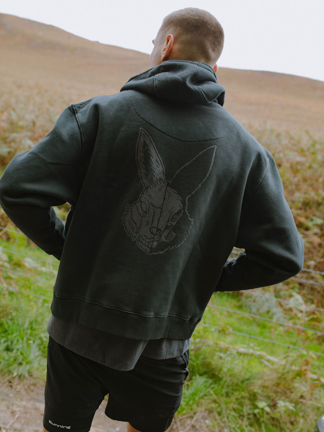 Heavyweight Hoodie - Washed Black