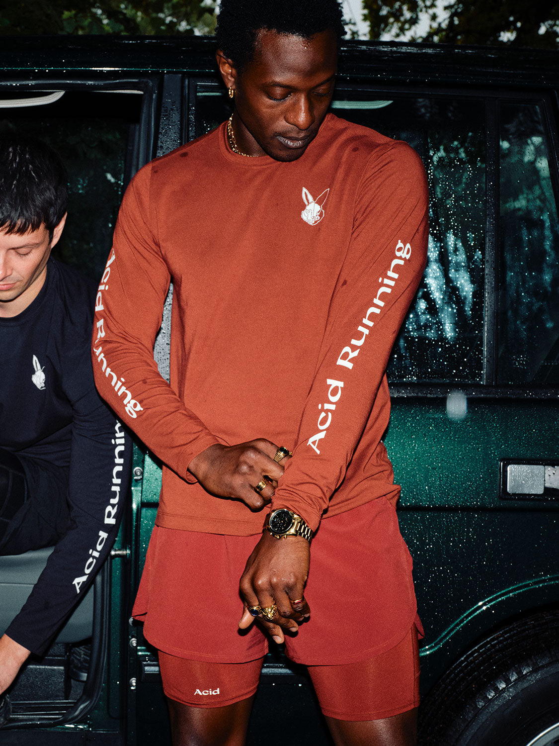 Long Sleeve T-shirt - Fired Brick