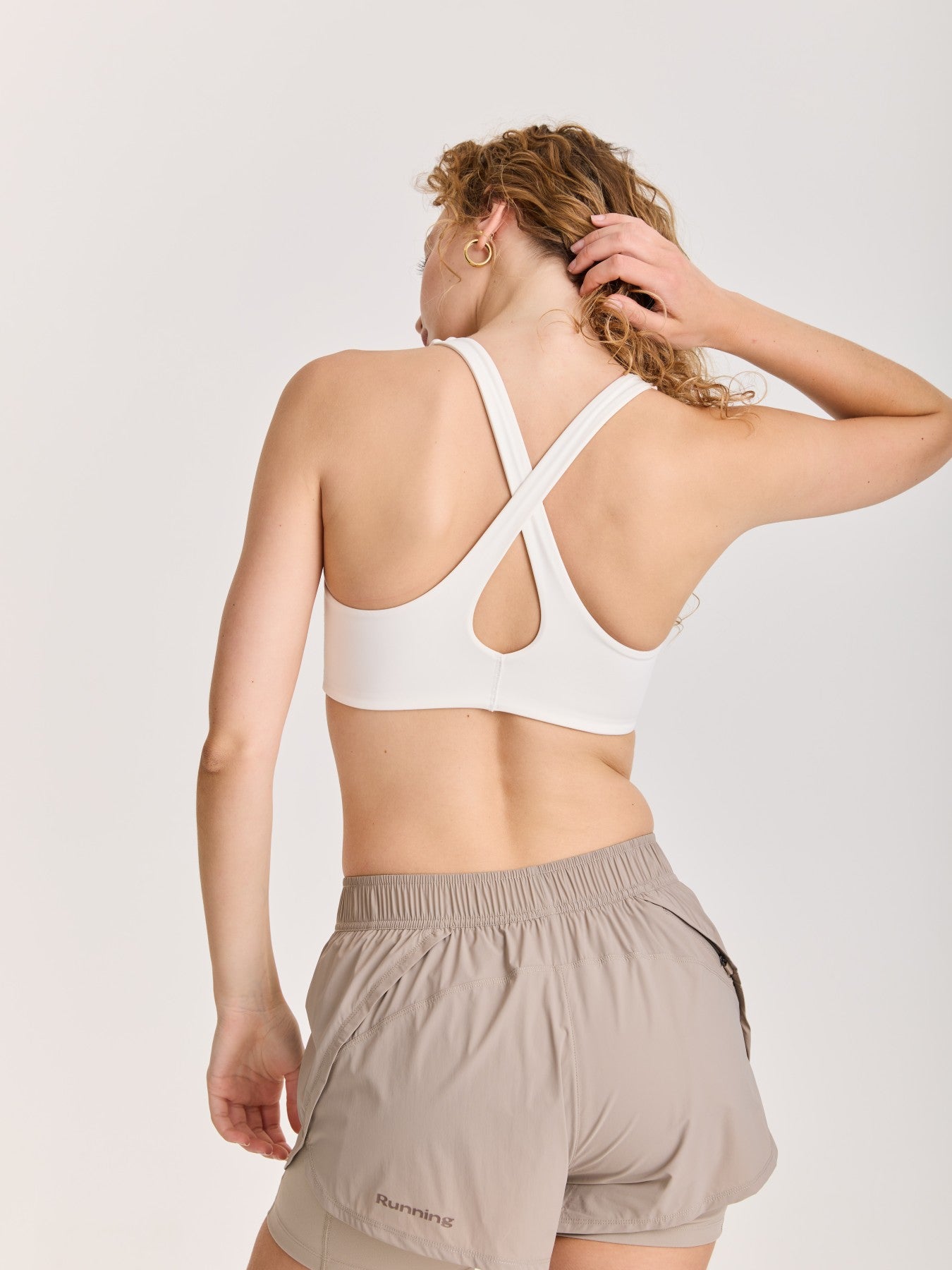 Women's Low Impact Running Bra - Bone