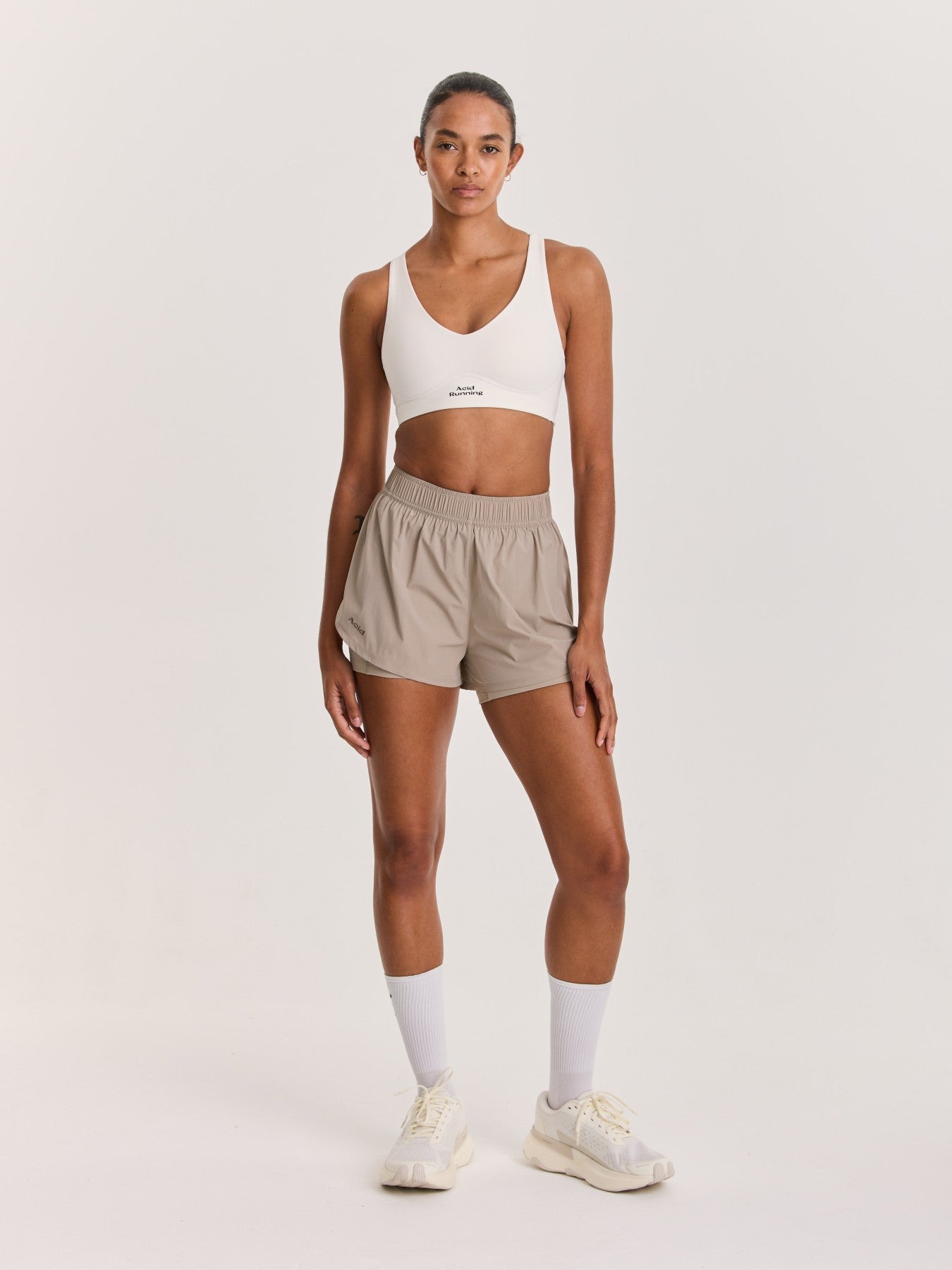 Women's Low Impact Running Bra - Bone