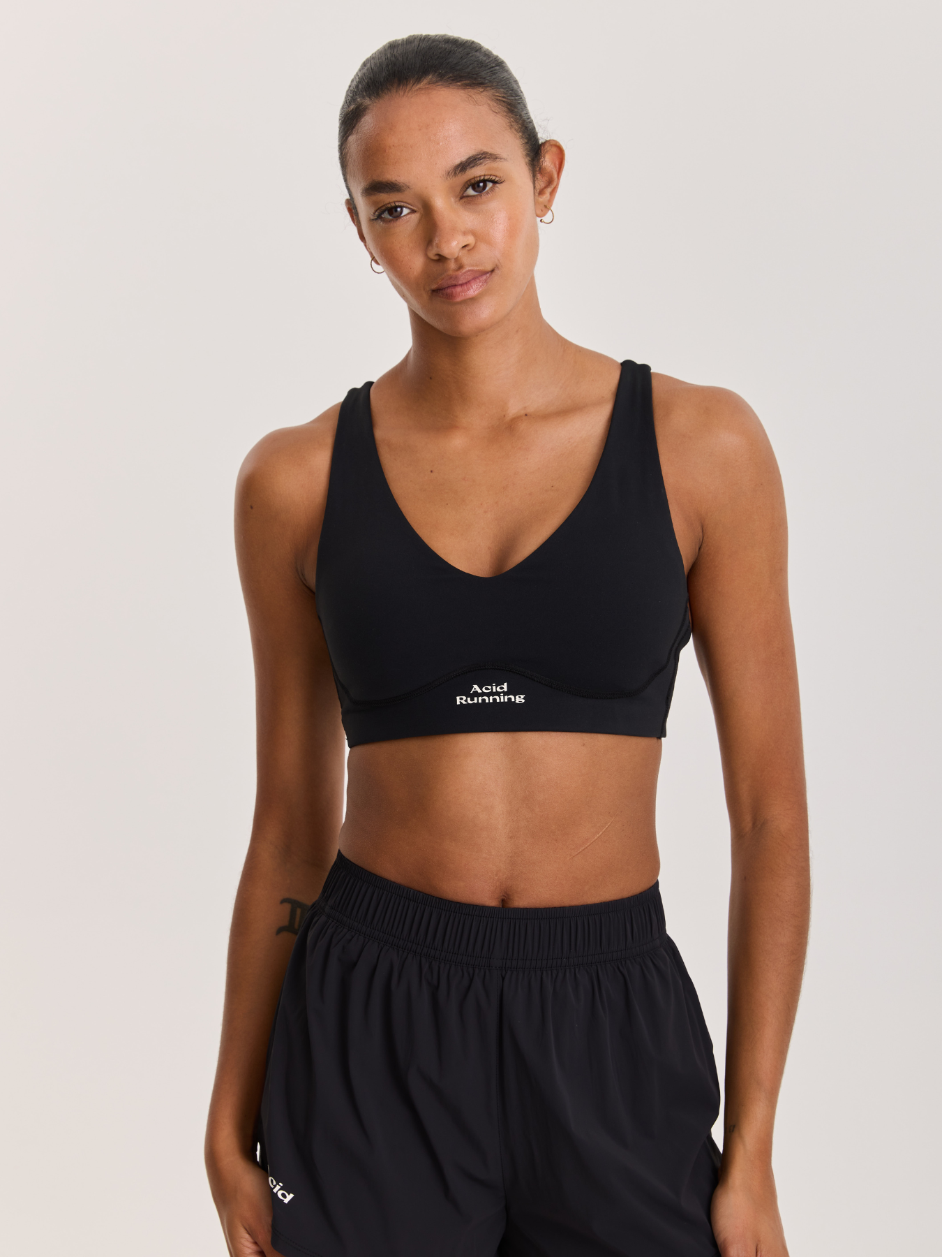 Women's Low Impact Running Bra - Black