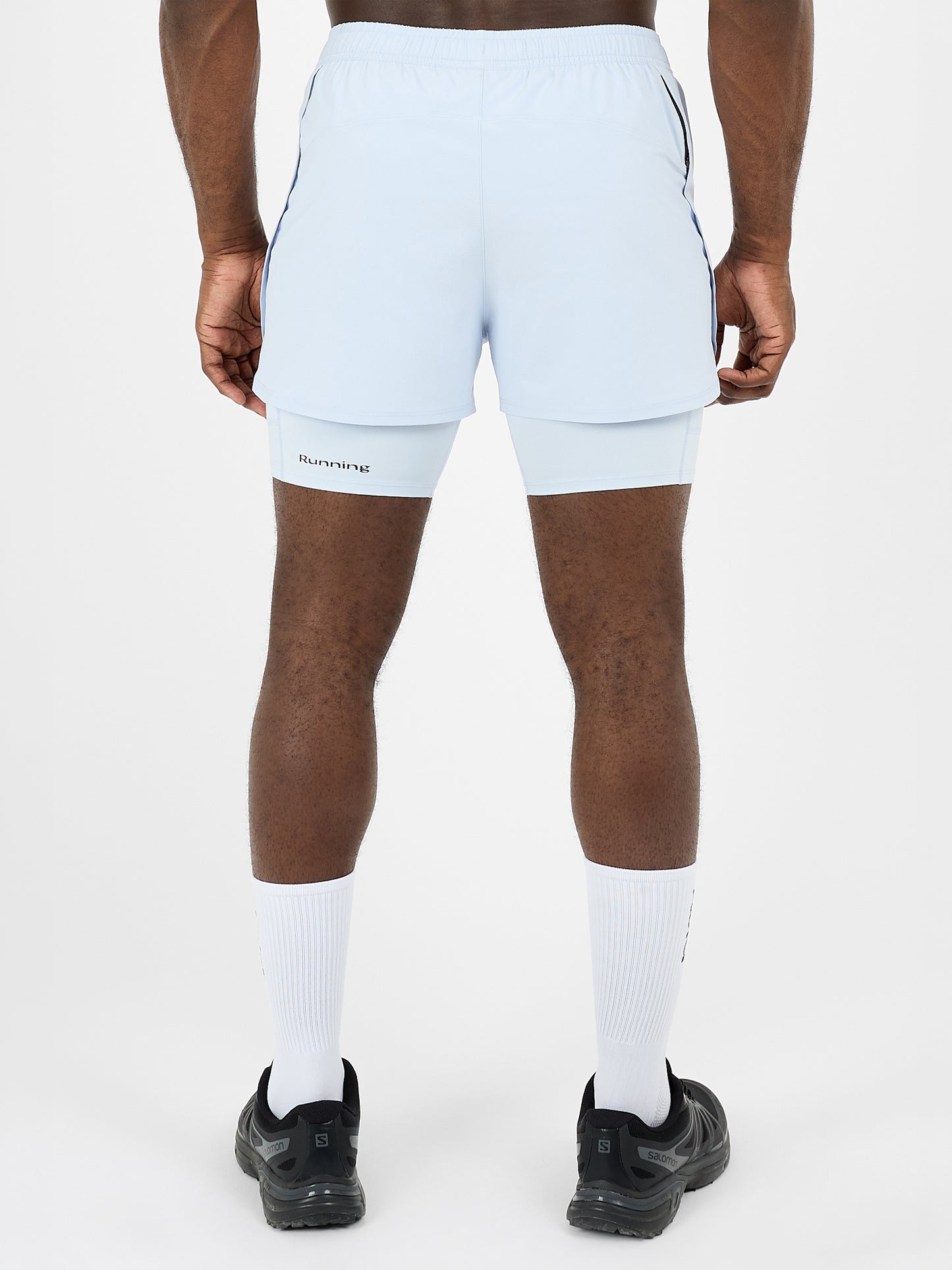 2-in-1 Shorts - Heather