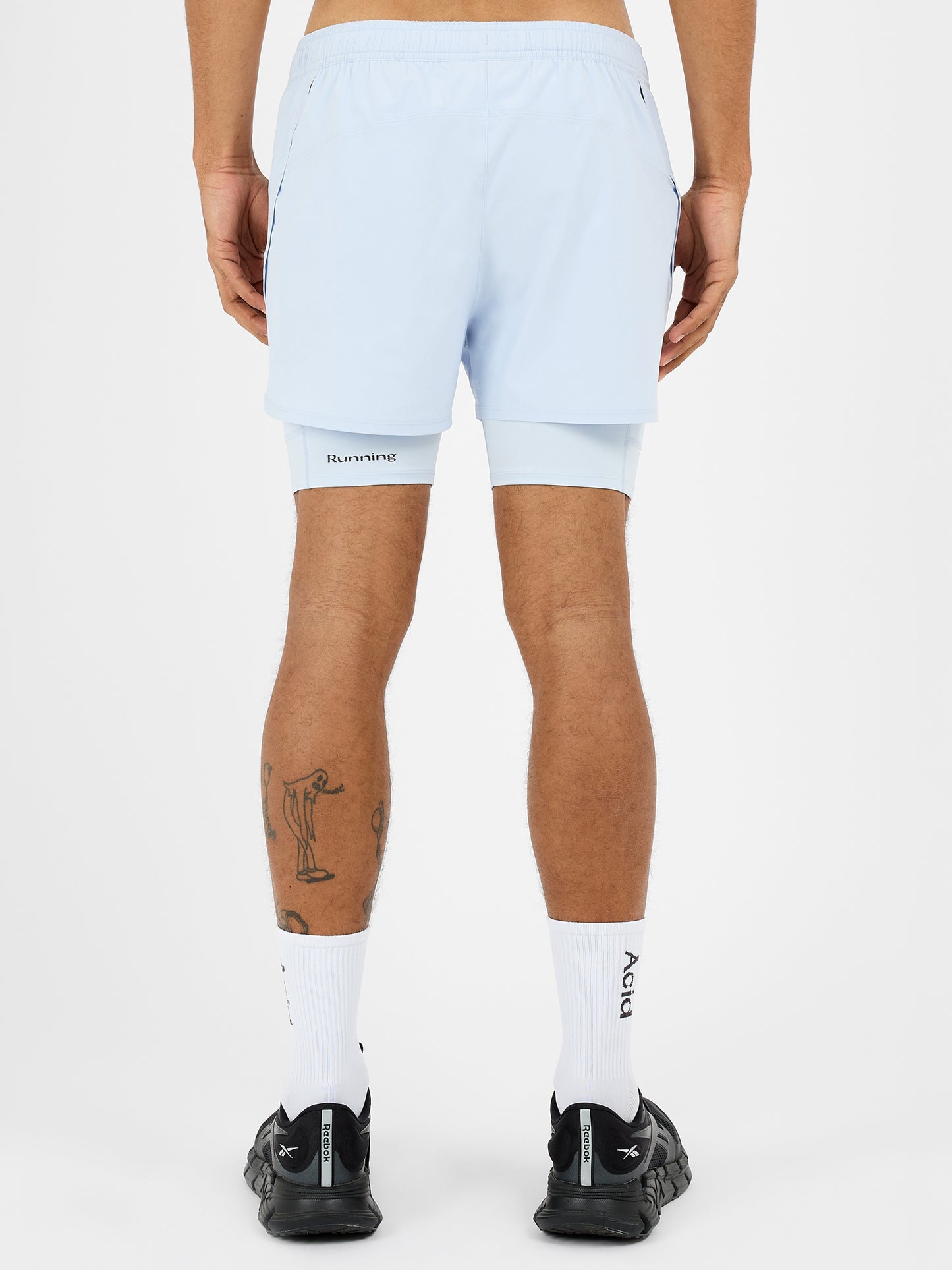 2-in-1 Shorts - Heather