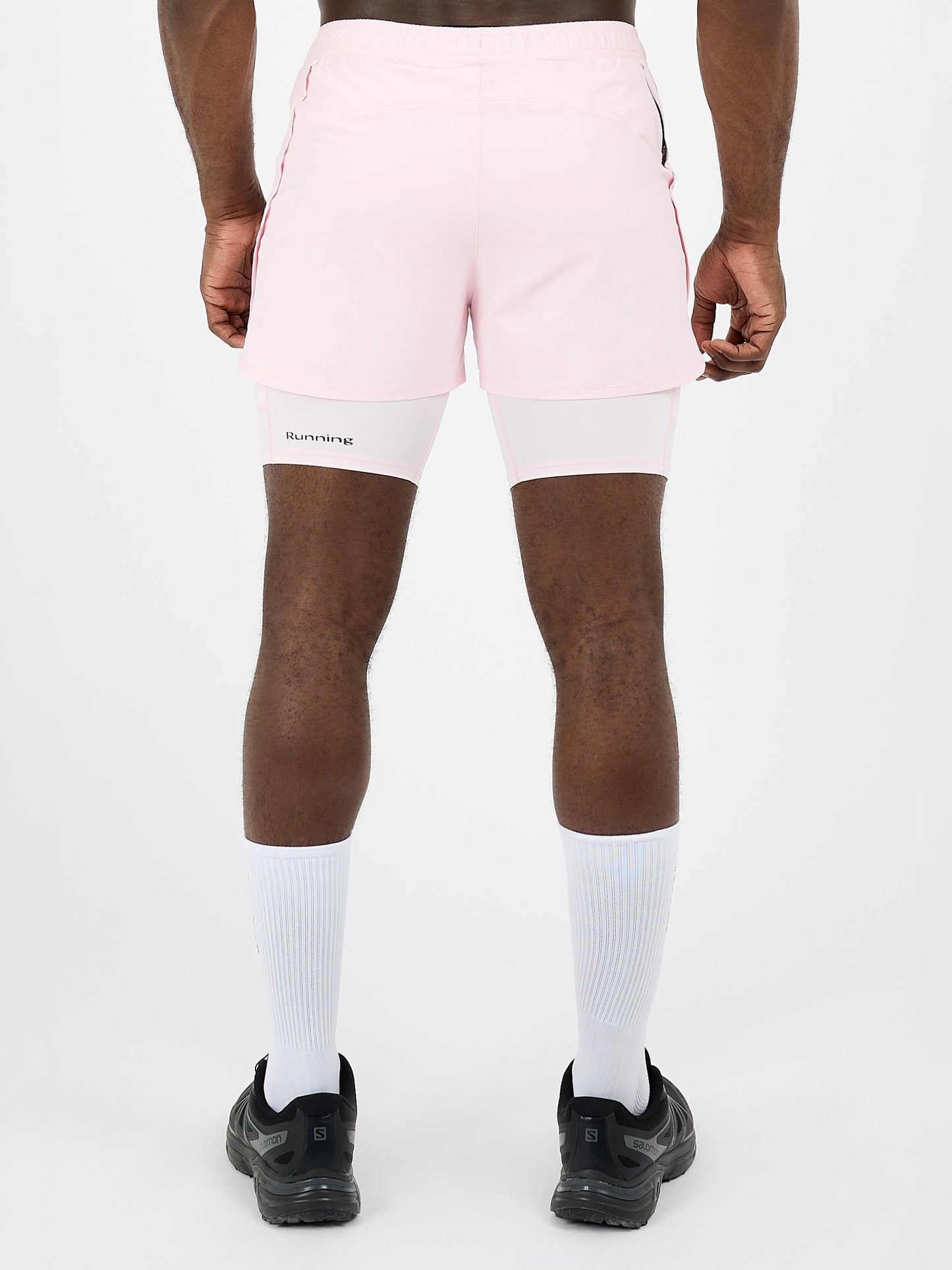 2-in-1 Shorts - Iced Pink
