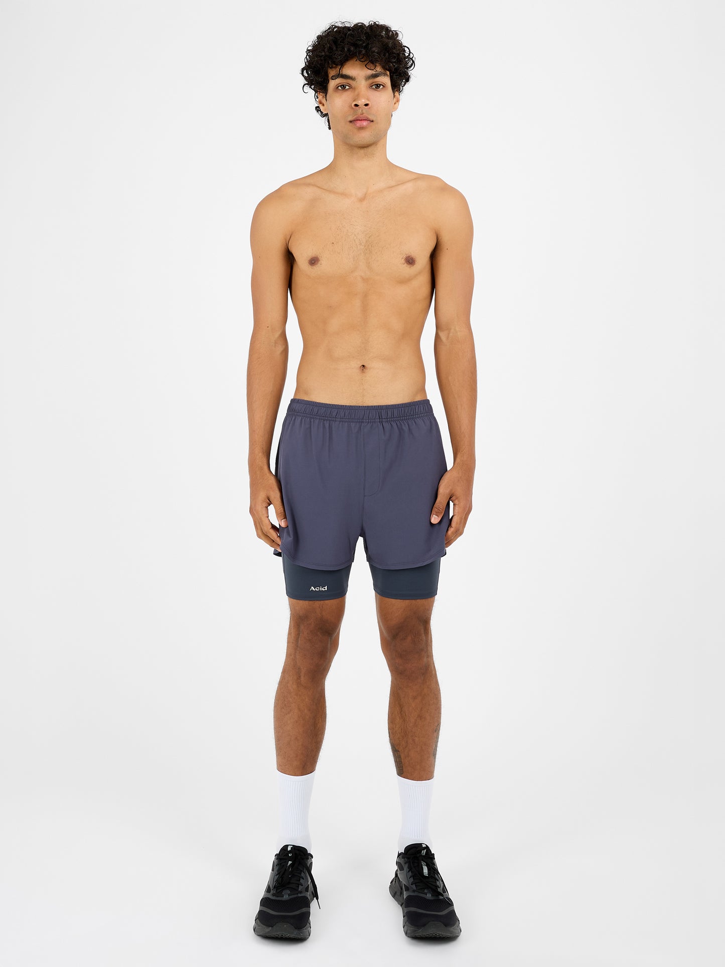 Men's 2-in-1 Shorts - Phantom