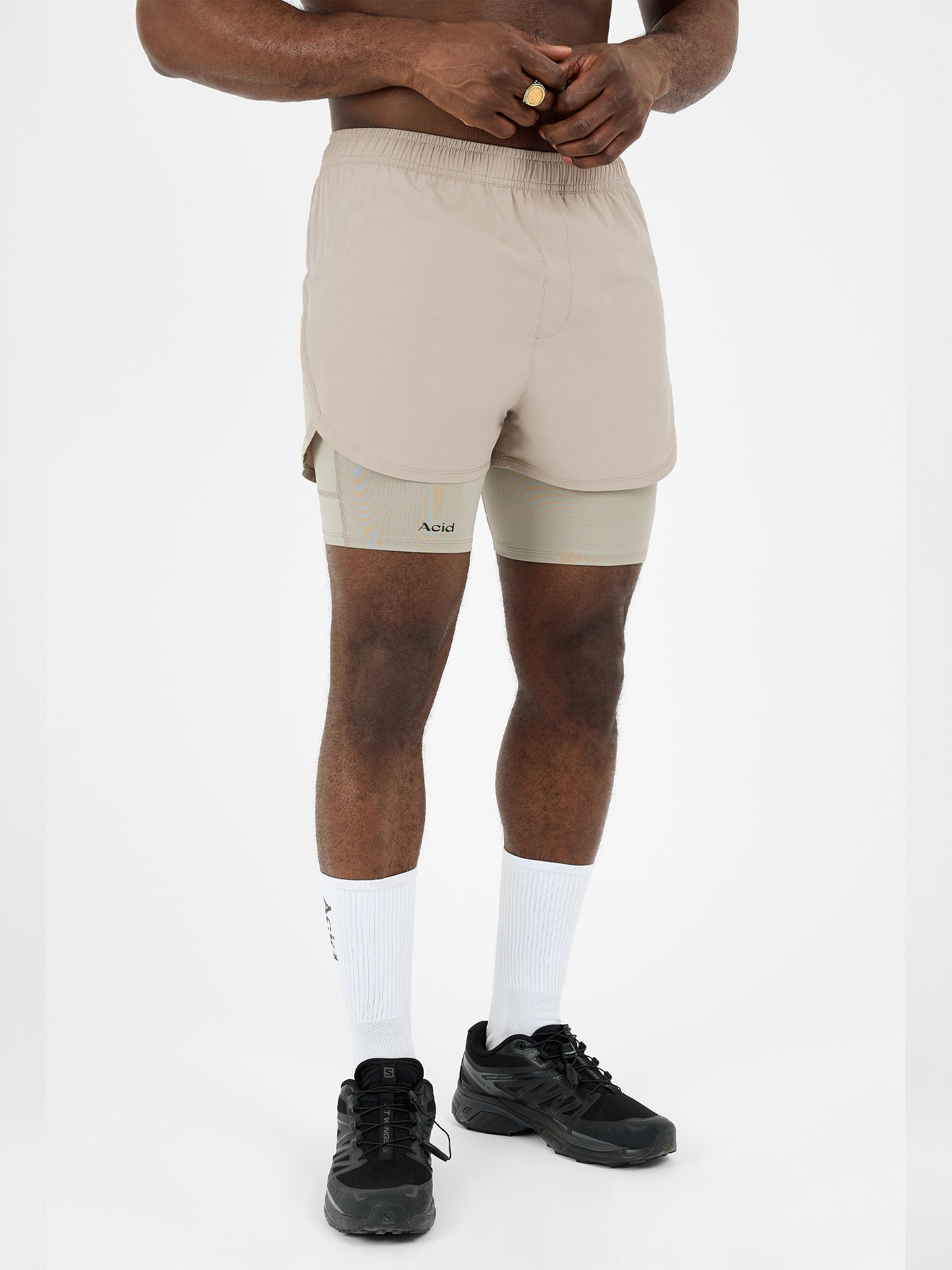 2-in-1 Shorts - Riverstone